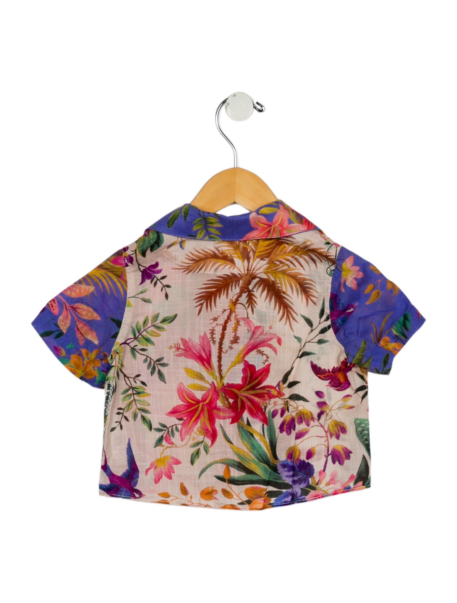 Zimmermann Kids Toddler Boys' Print Button-Up Top