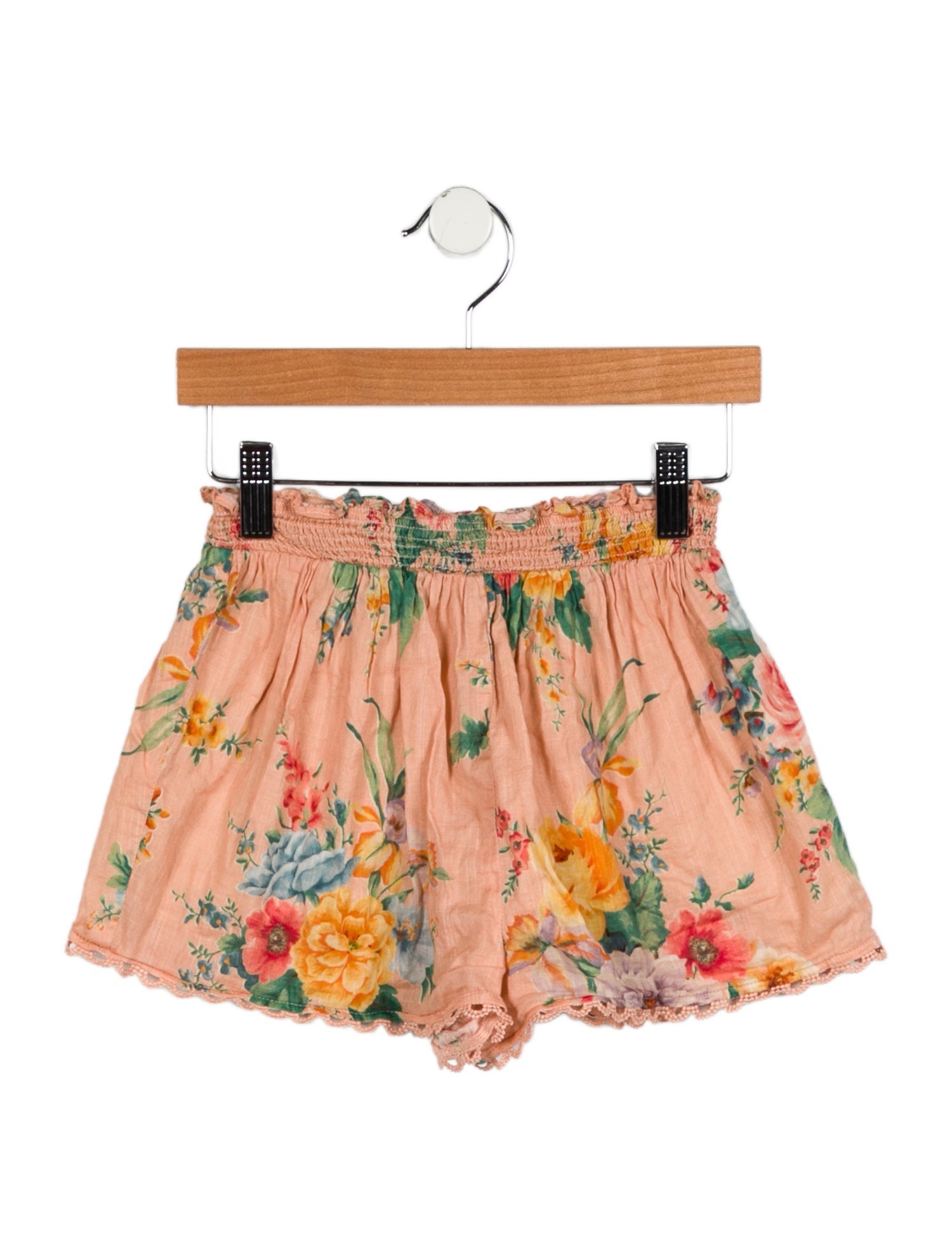 Zimmermann Kids Girls' Floral Print Shorts