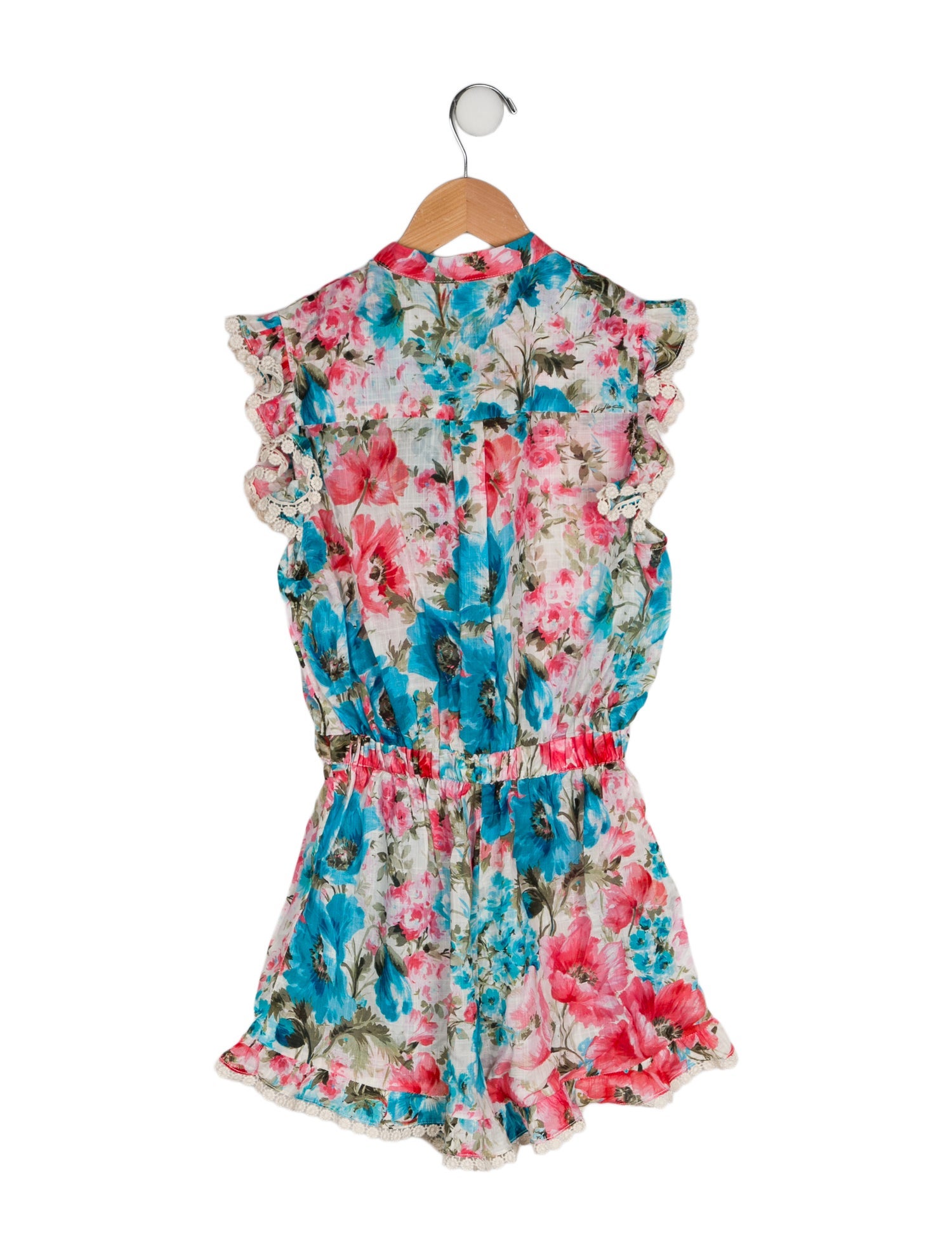 Zimmermann Kids Girls' Floral Printed Sleeveless Dress