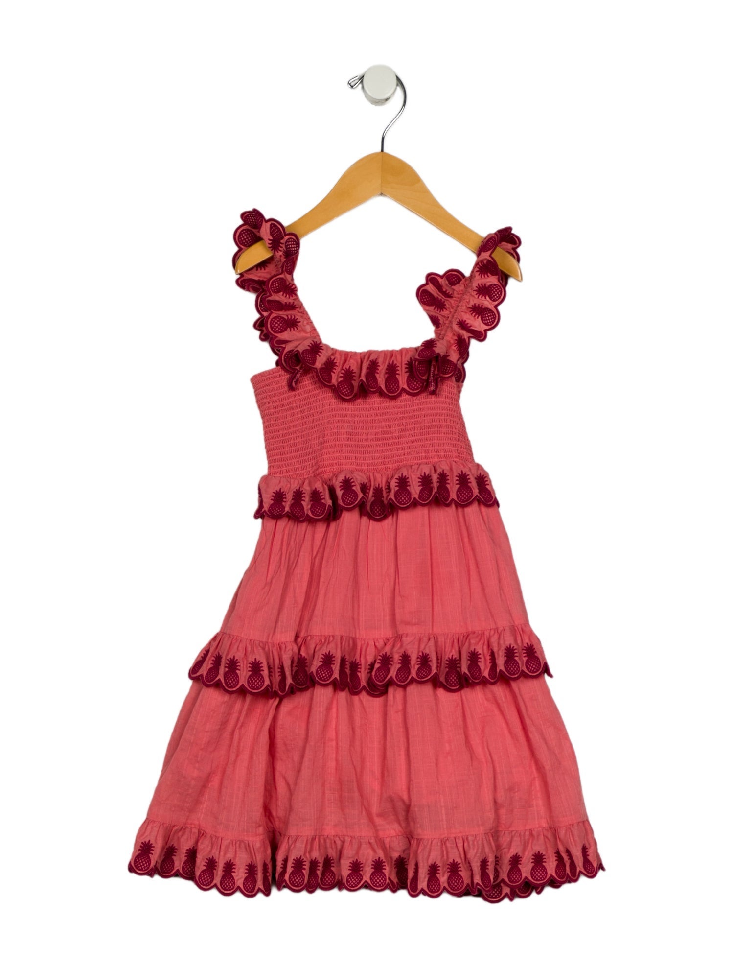 Zimmermann Kids Toddler Girls' Embroidered Sleeveless Dress