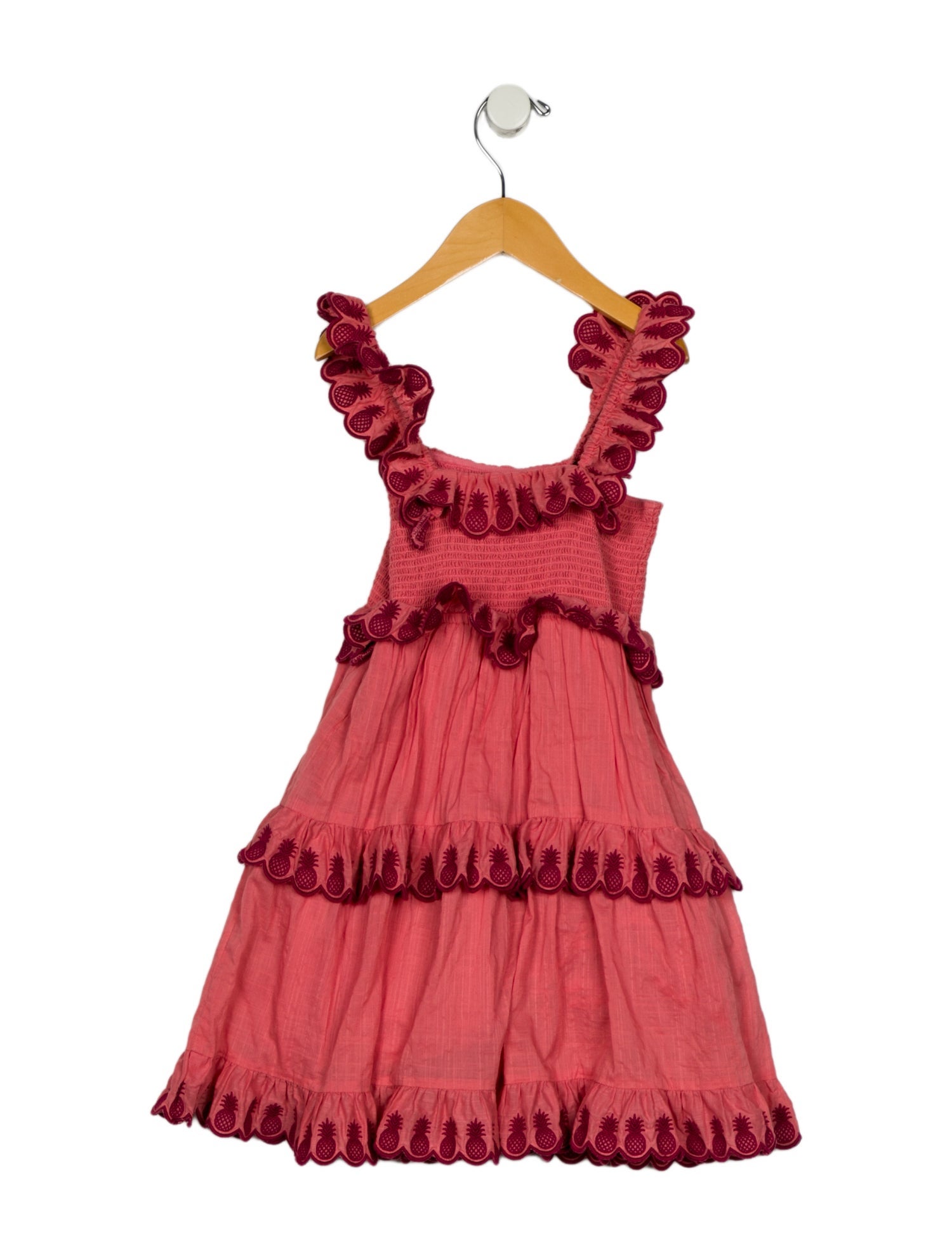 Zimmermann Kids Toddler Girls' Embroidered Sleeveless Dress