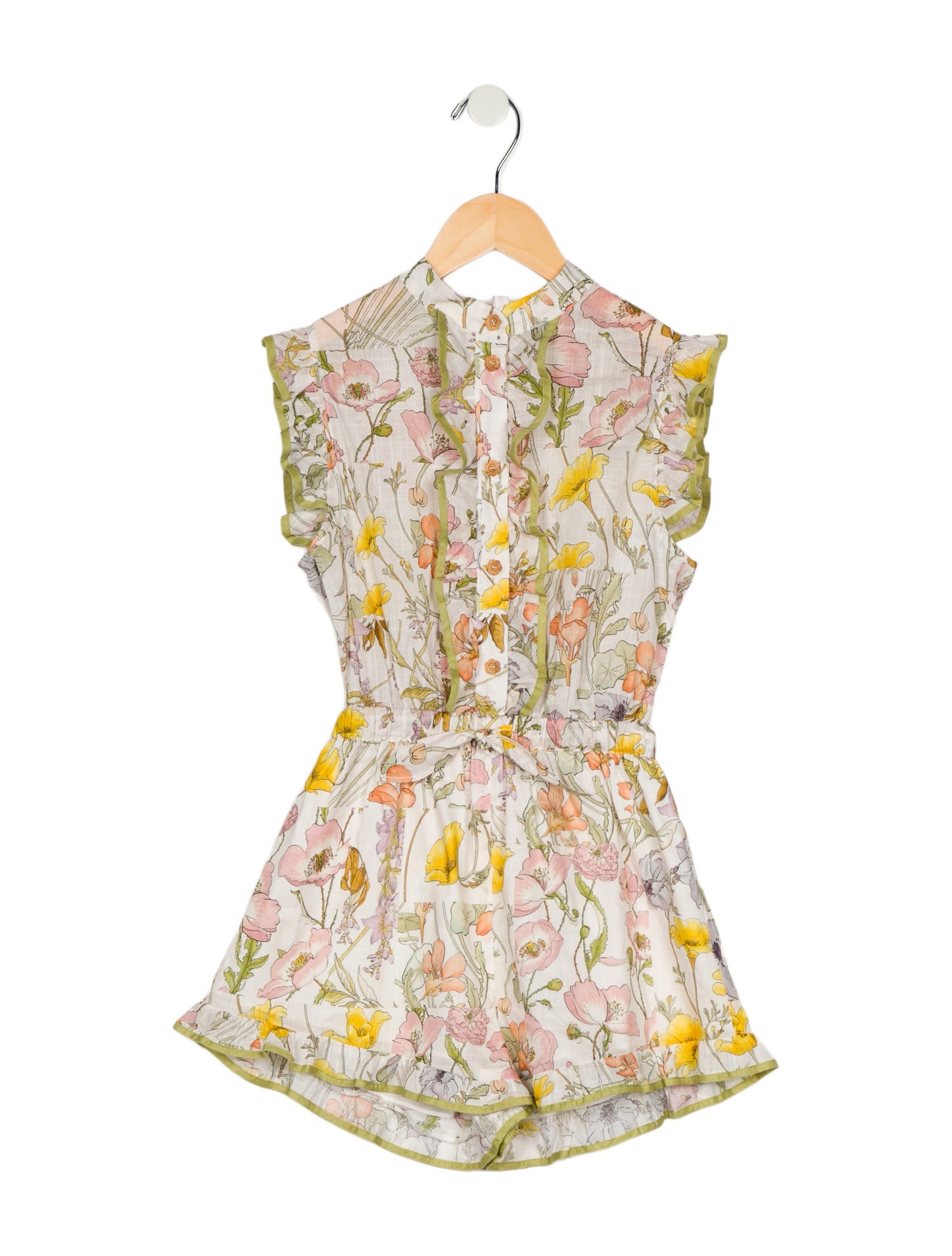 Zimmermann Kids Girls' Print Sleeveless Romper