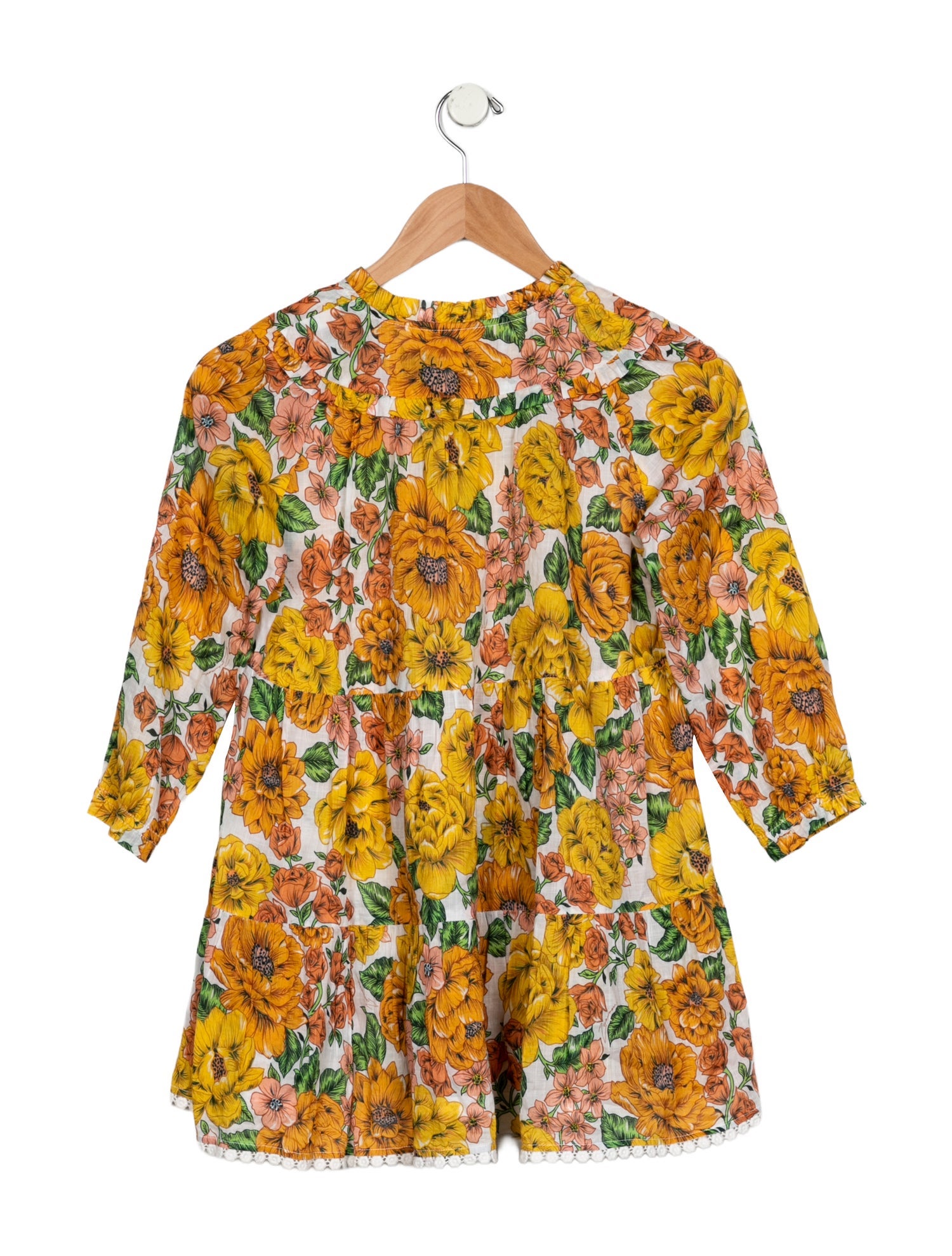 Zimmermann Kids Girls' Long Sleeve Dress