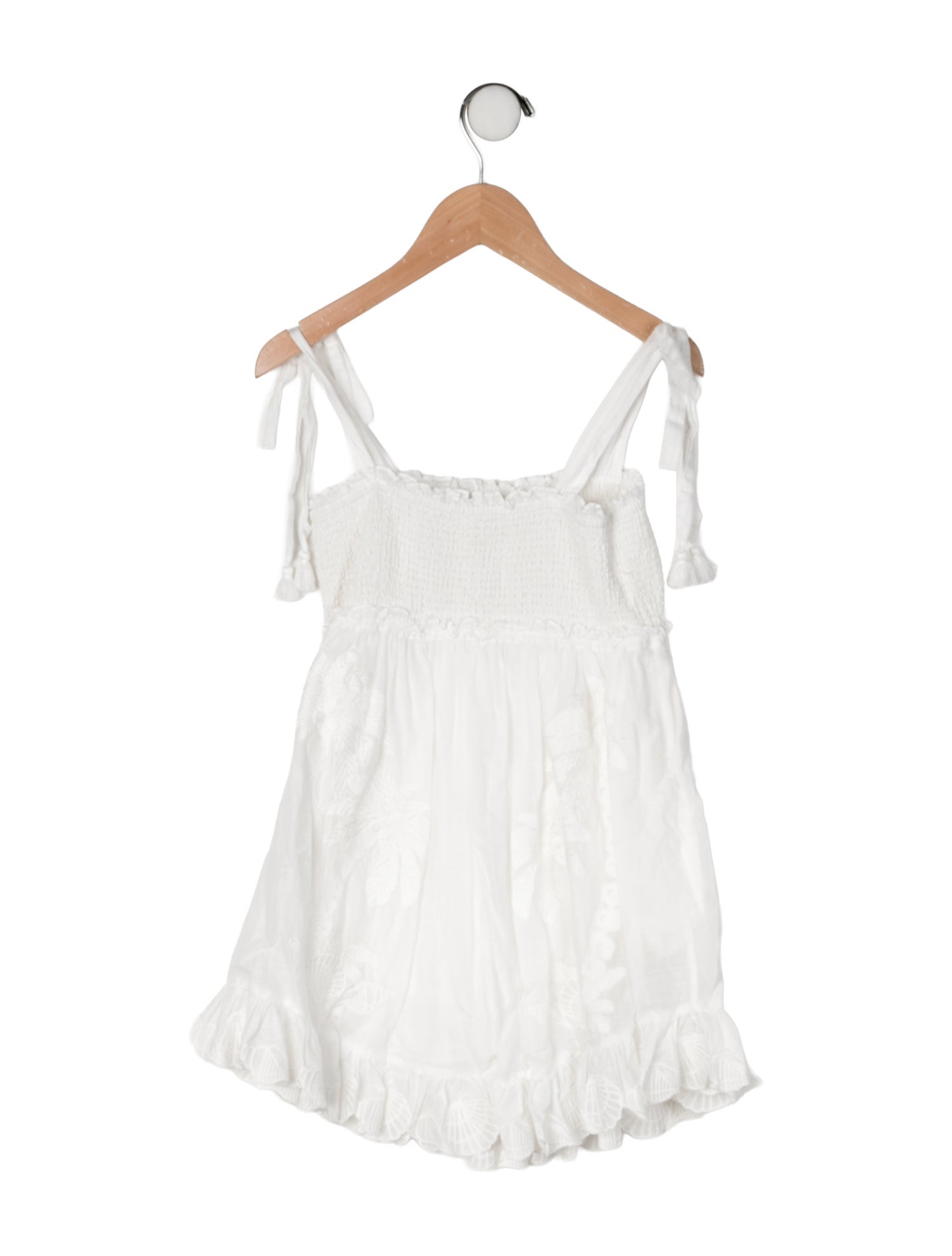 Zimmermann Kids Cotton Sleeveless Dress