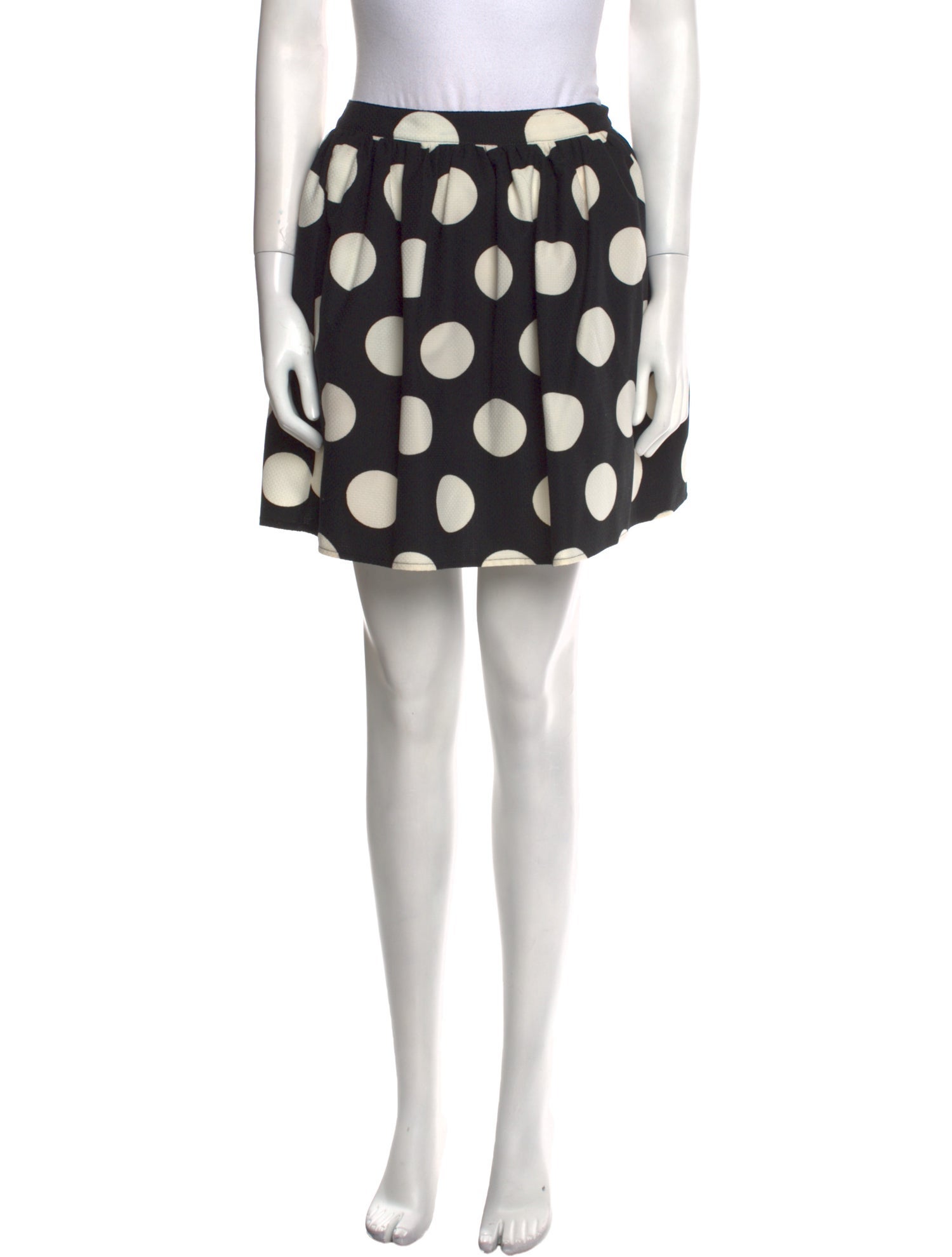 Zio by Songzio Polka Dot Print Mini Skirt