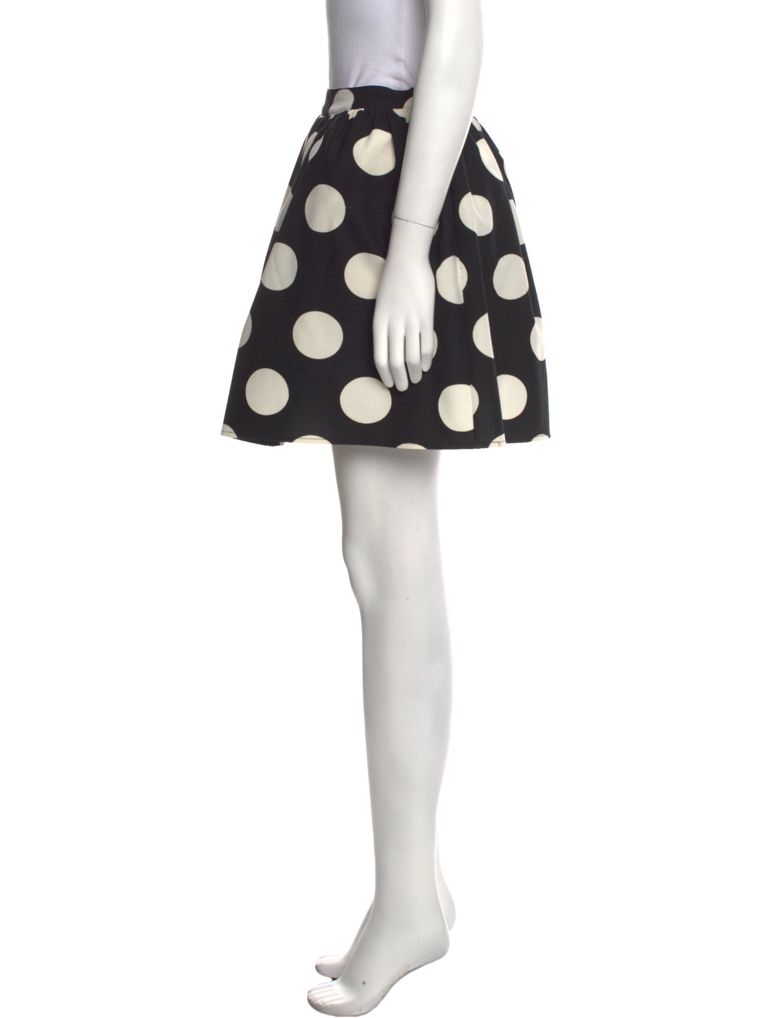 Zio by Songzio Polka Dot Print Mini Skirt