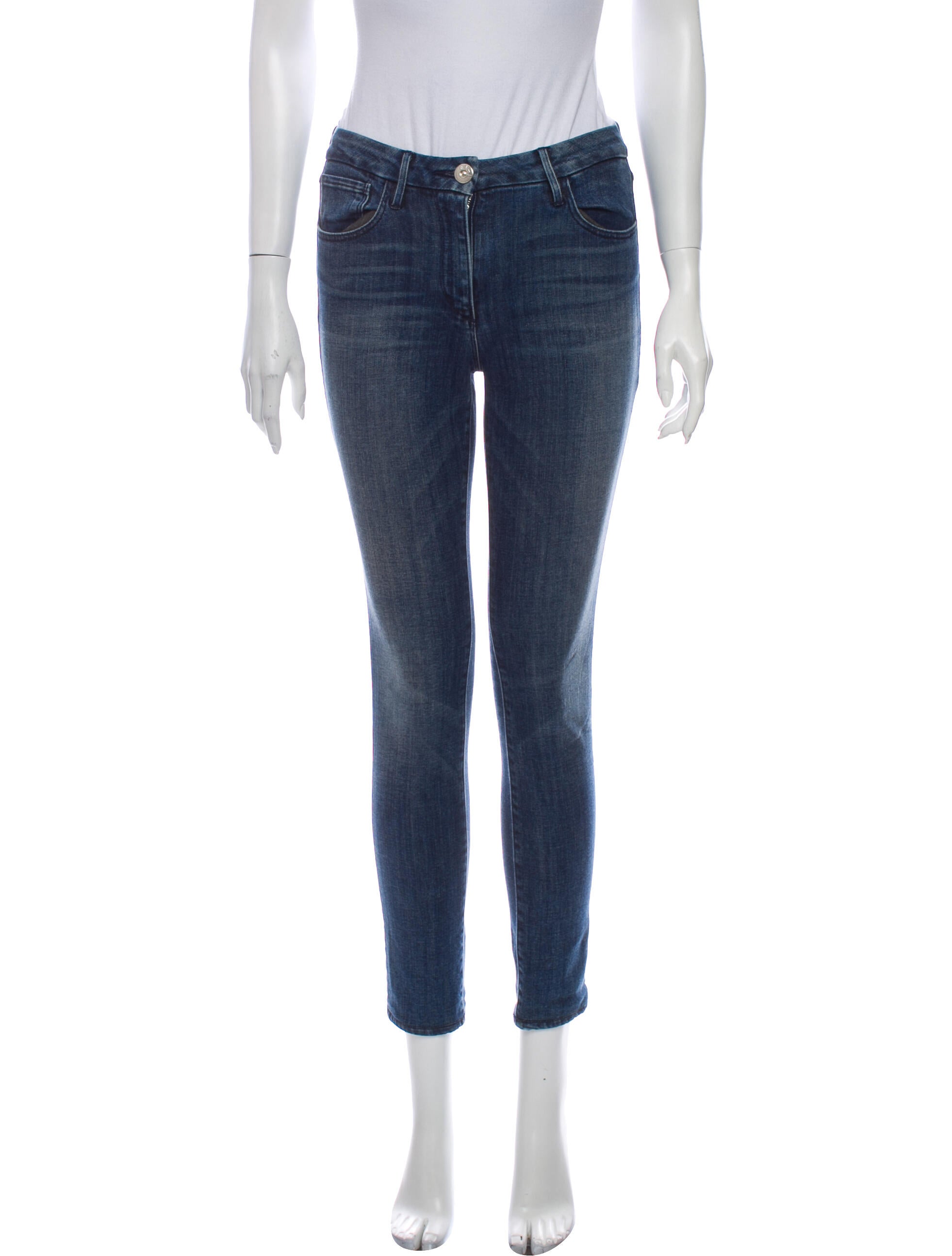 3x1 Mid-Rise Skinny Leg Jeans