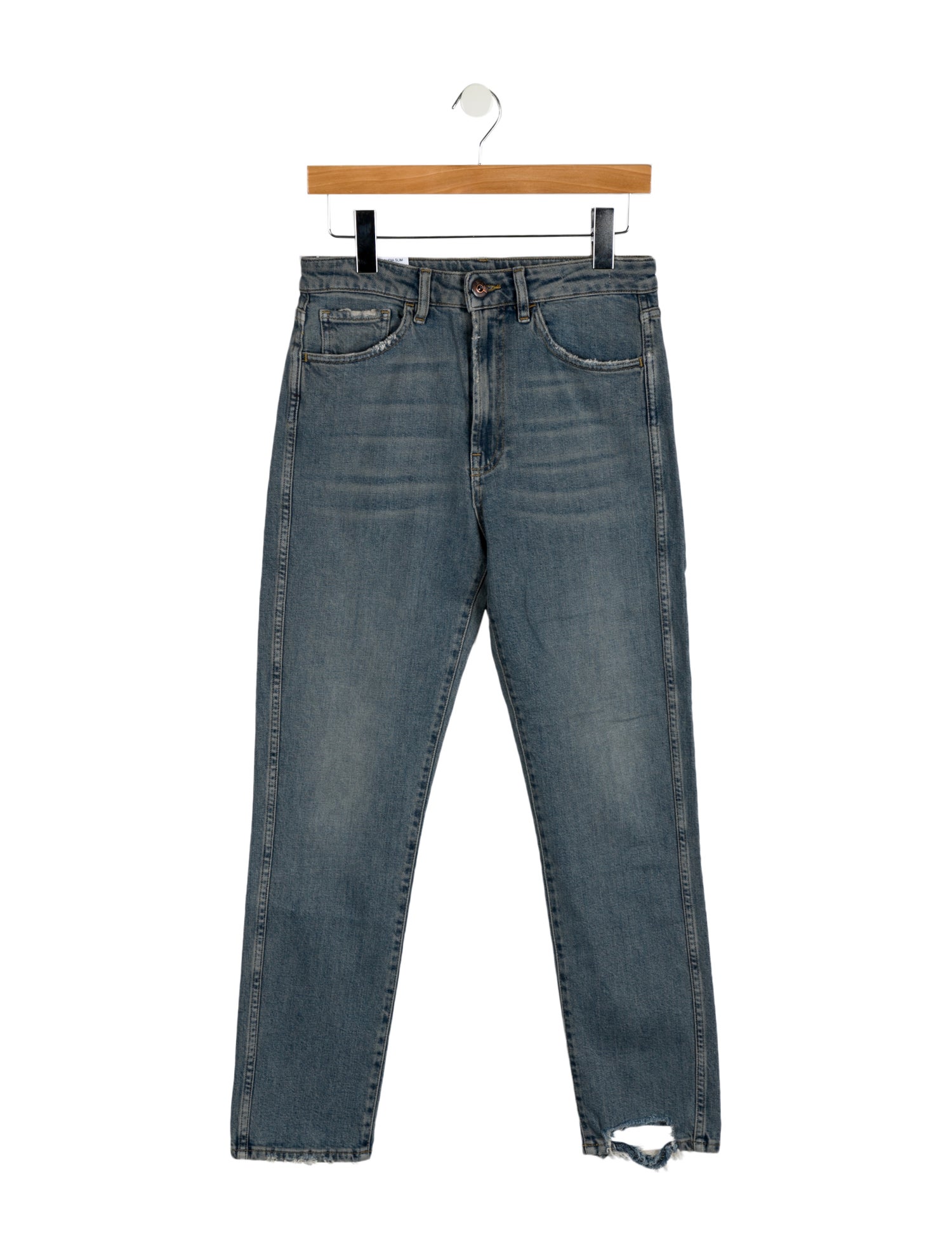 3x1 High-Rise Straight Leg Jeans