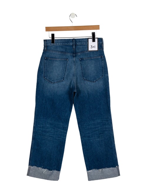 3x1 High-Rise Wide Leg Jeans