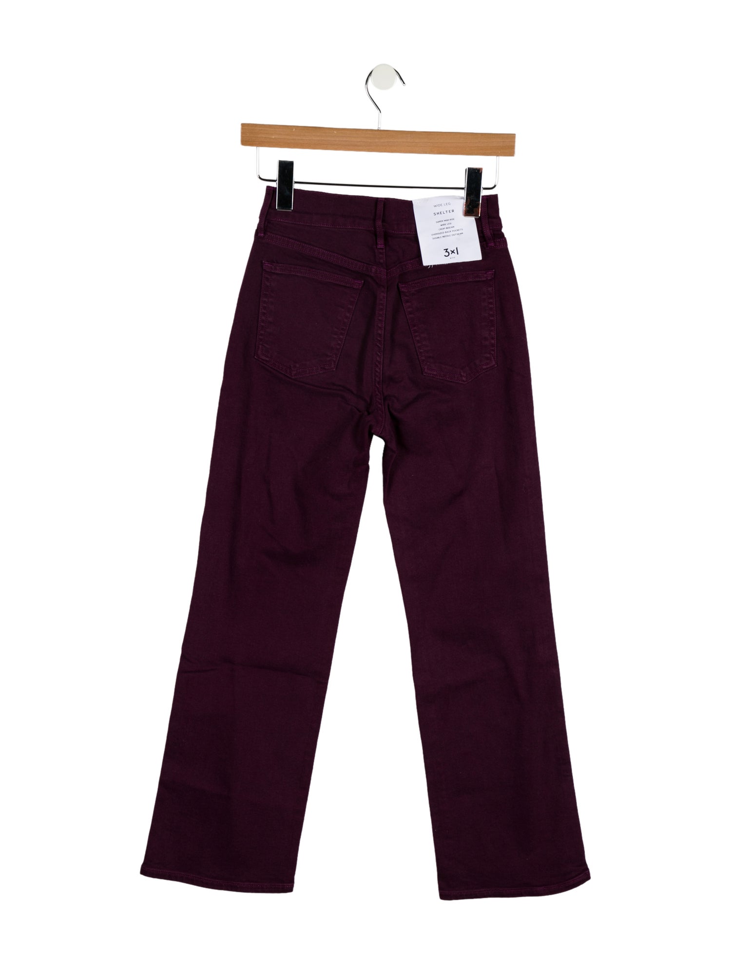 3x1 High-Rise Straight Leg Jeans