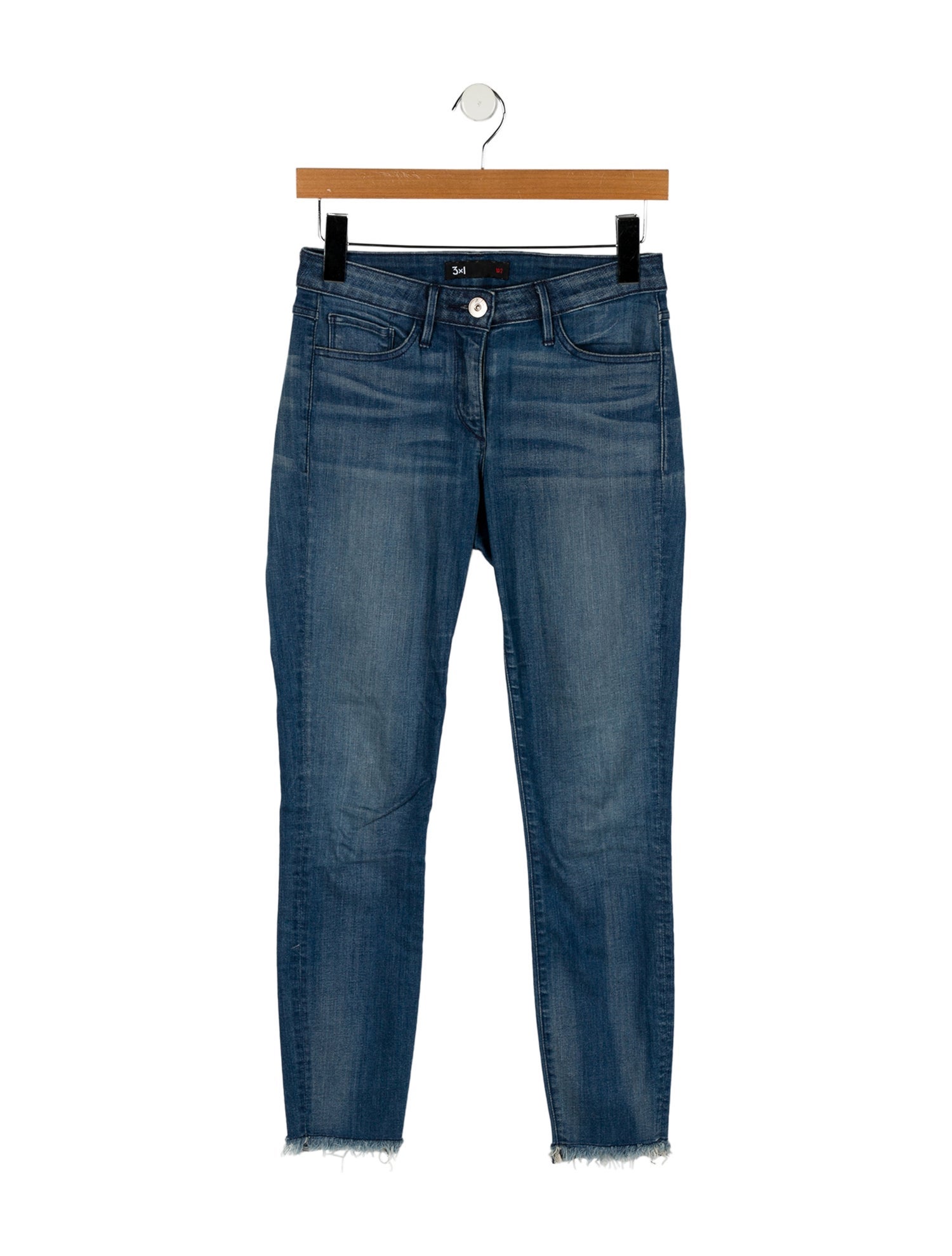 3x1 Low-Rise Skinny Leg Jeans