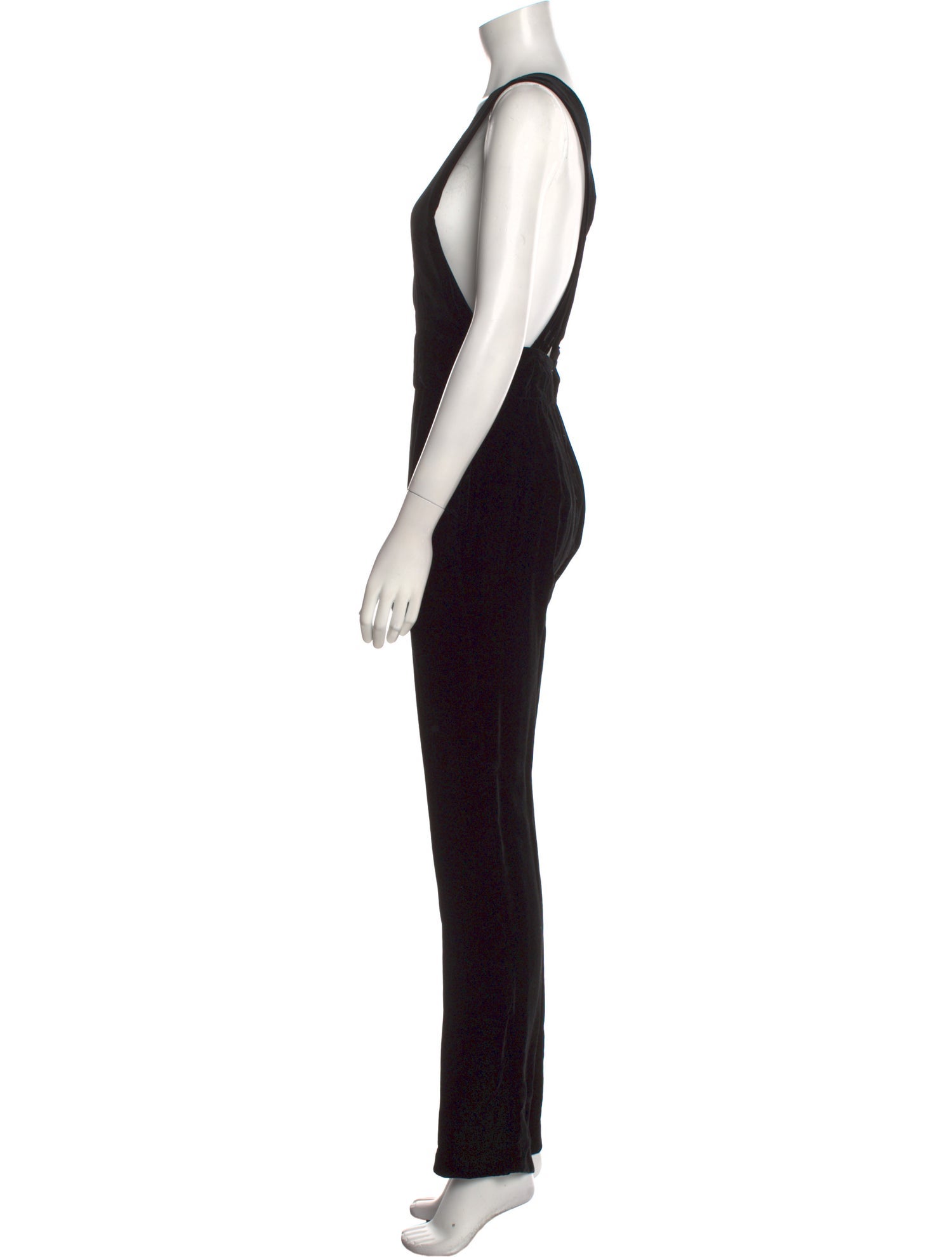 3x1 Plunge Neckline Jumpsuit