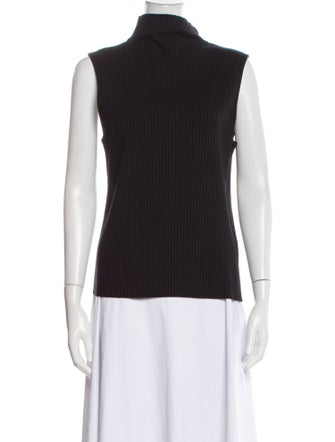 3x1 Turtleneck Sleeveless Top