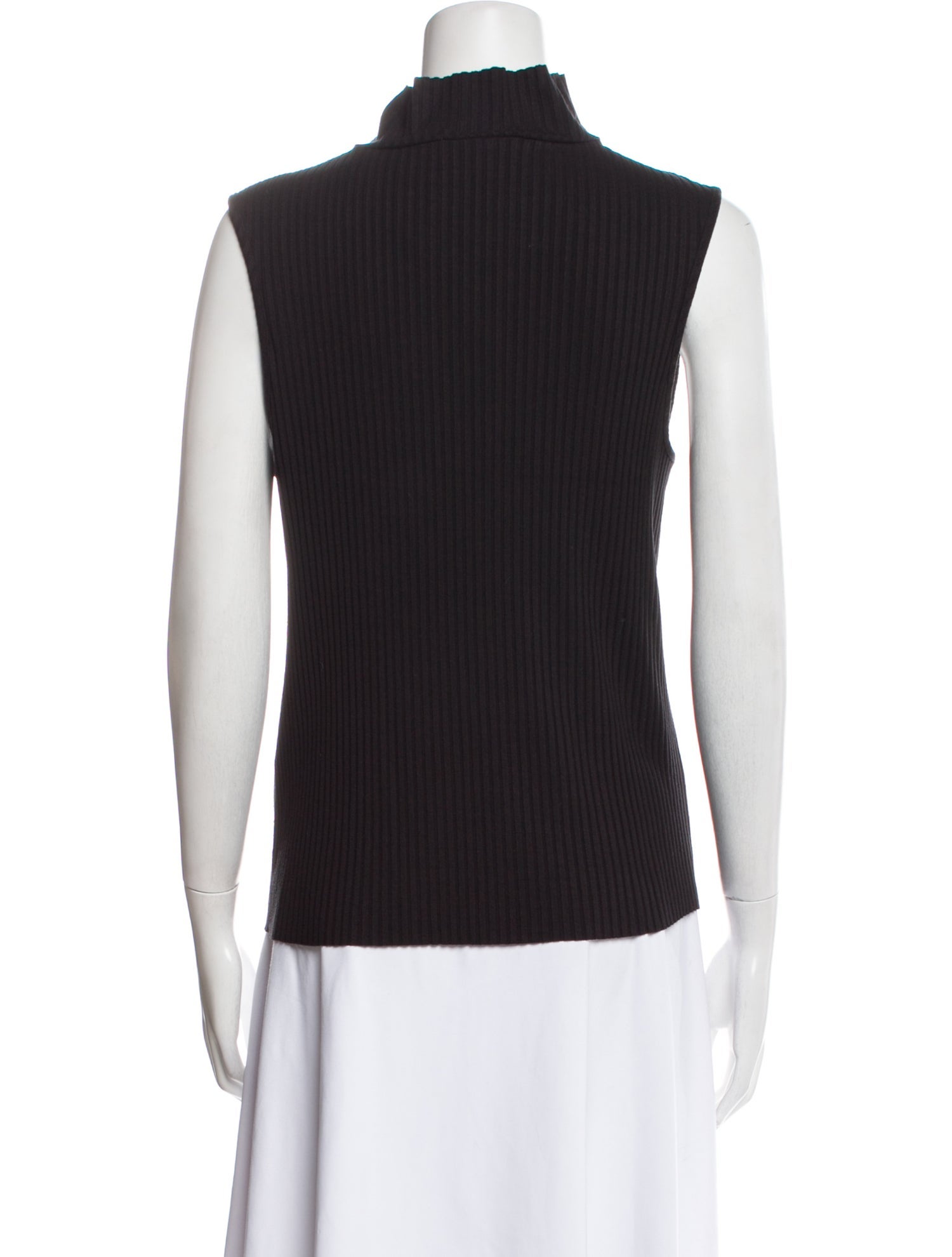 3x1 Turtleneck Sleeveless Top