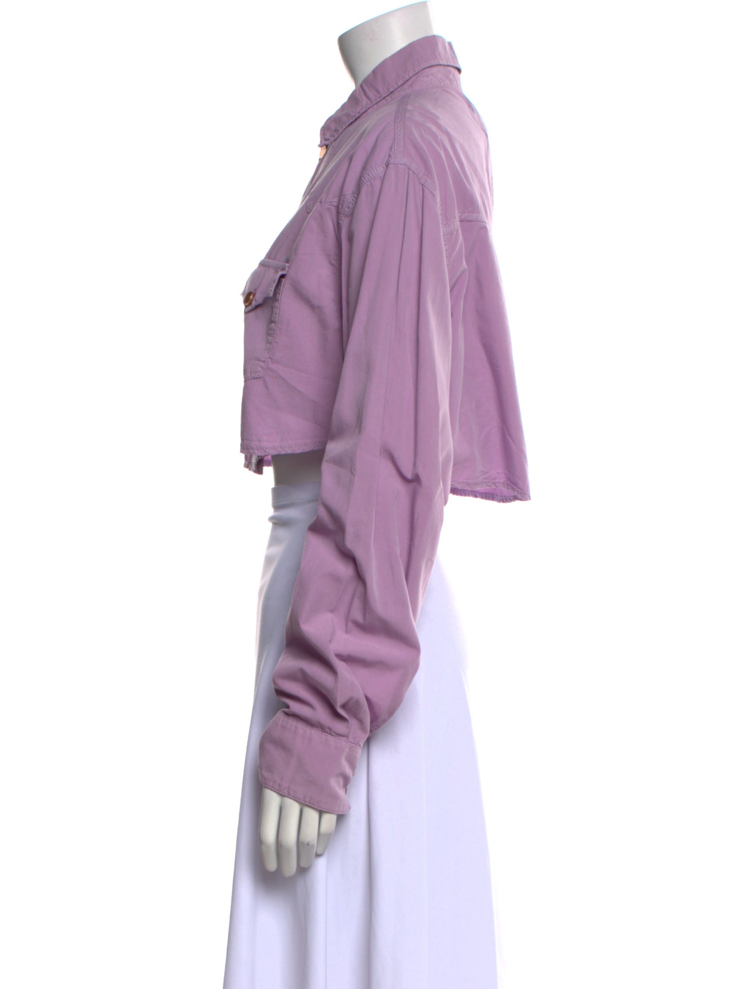 3x1 Long Sleeve Crop Top