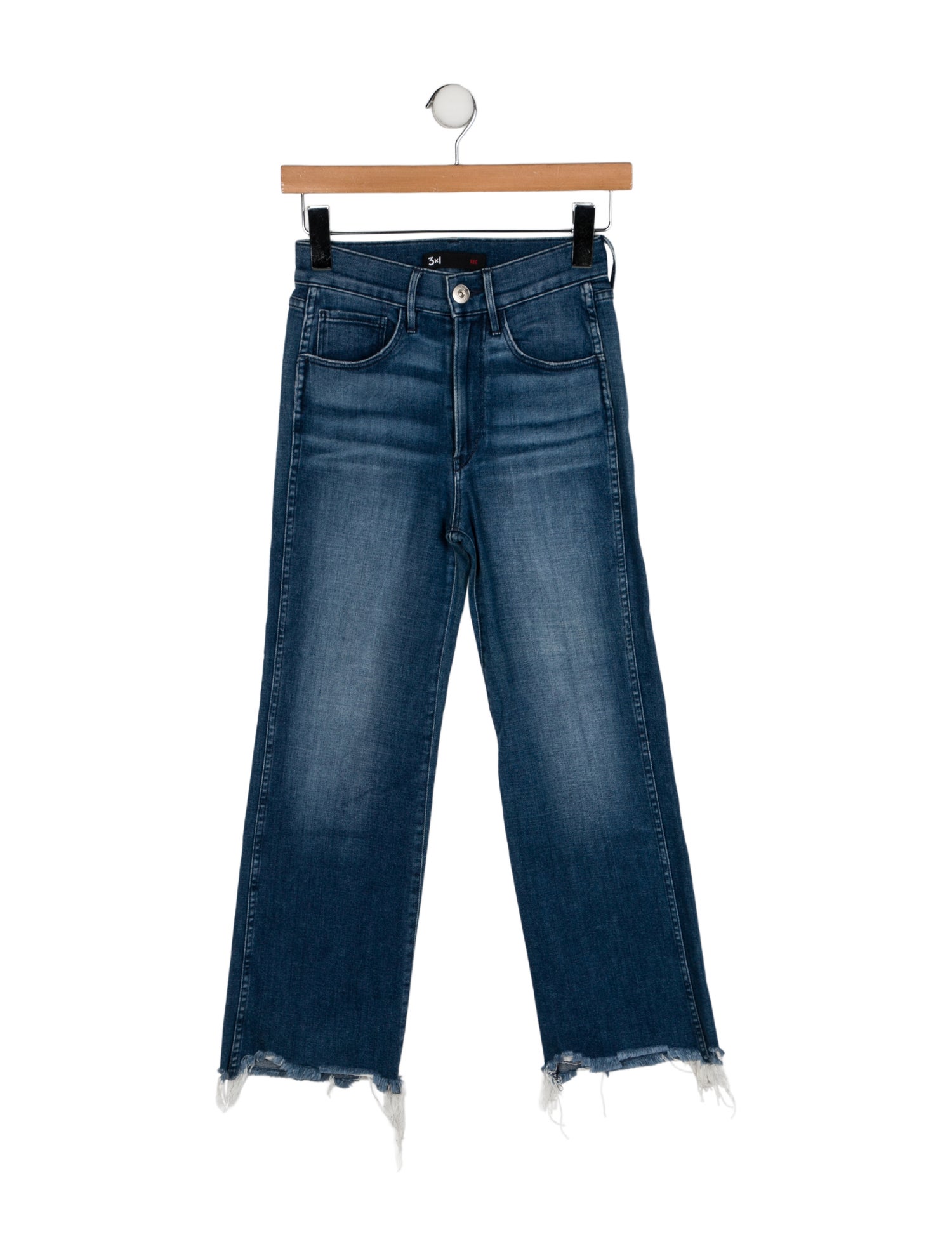3x1 Mid-Rise Straight Leg Jeans