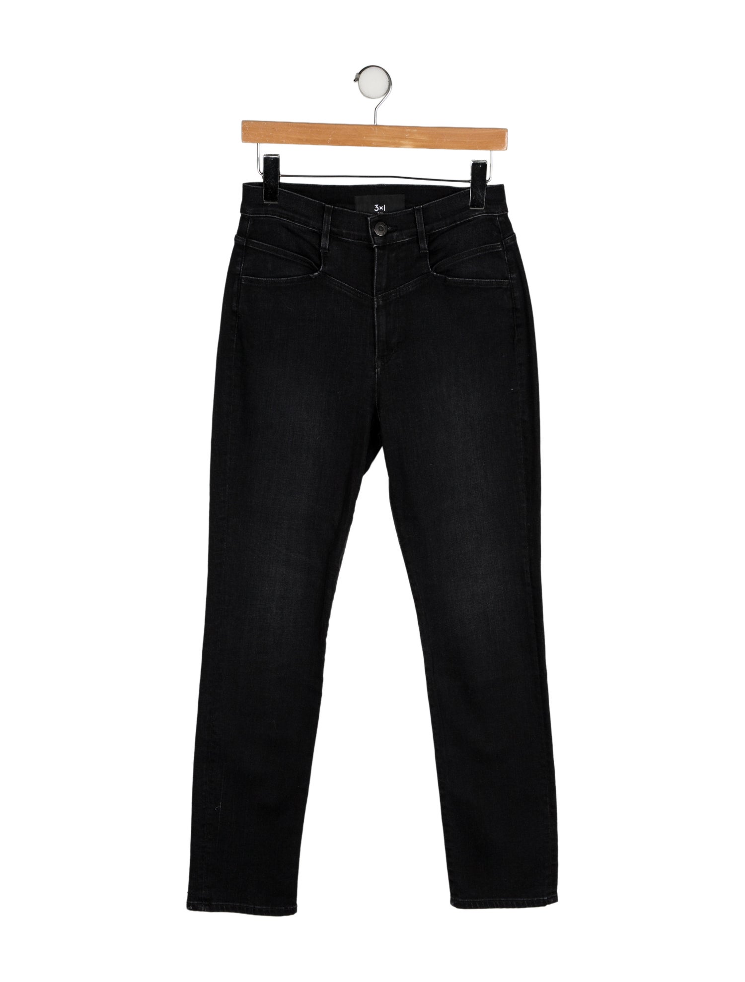 3x1 High-Rise Straight Leg Jeans