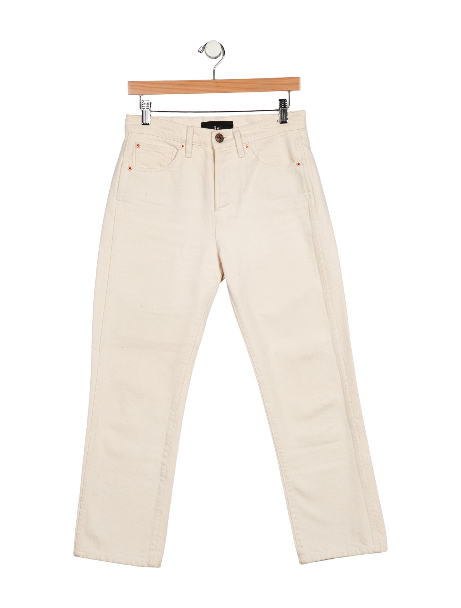 3x1 Mid-Rise Straight Leg Jeans