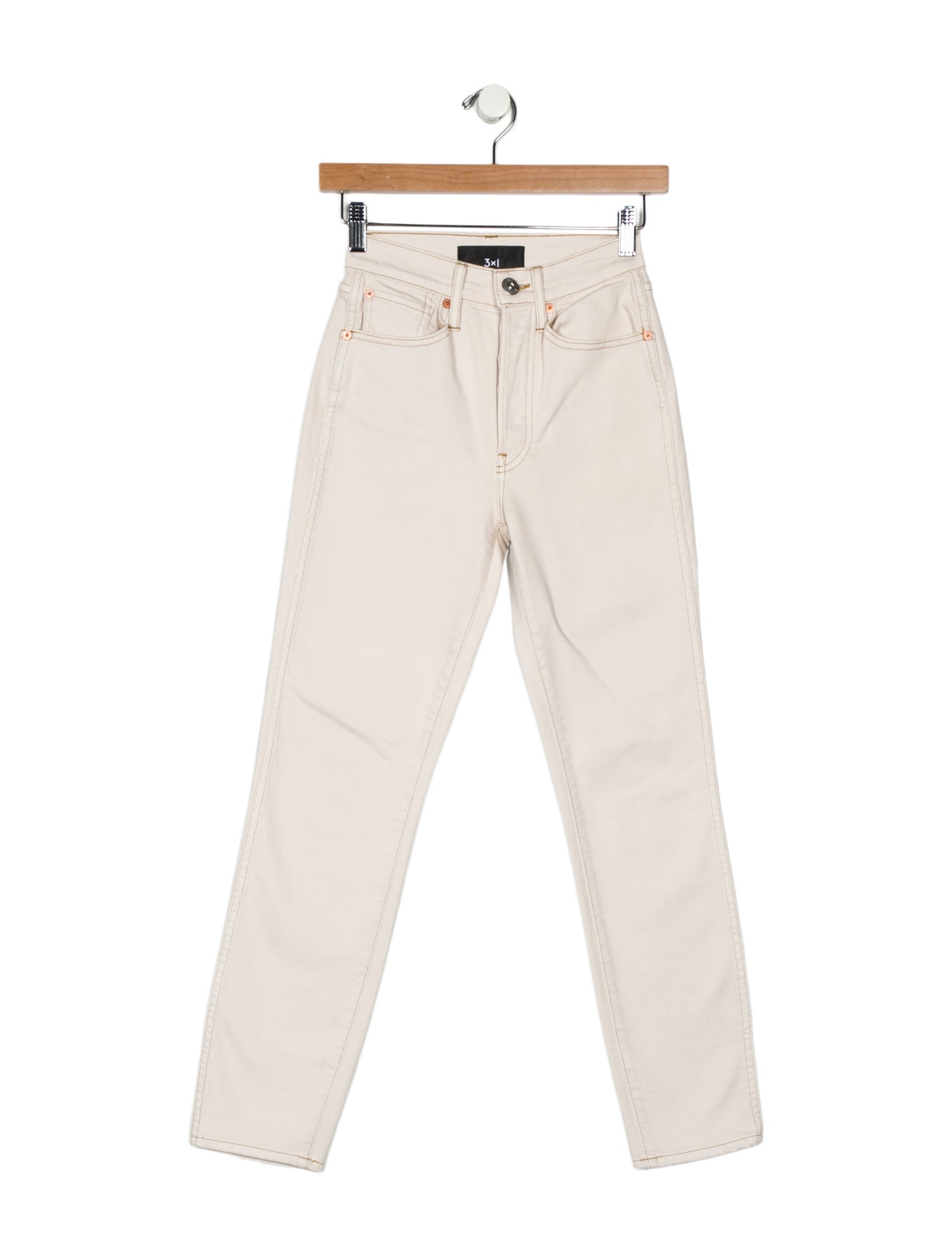 3x1 Mid-Rise Straight Leg Jeans
