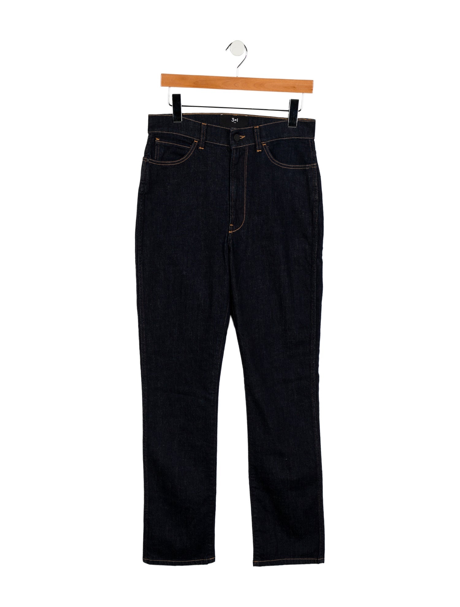 3x1 High-Rise Straight Leg Jeans