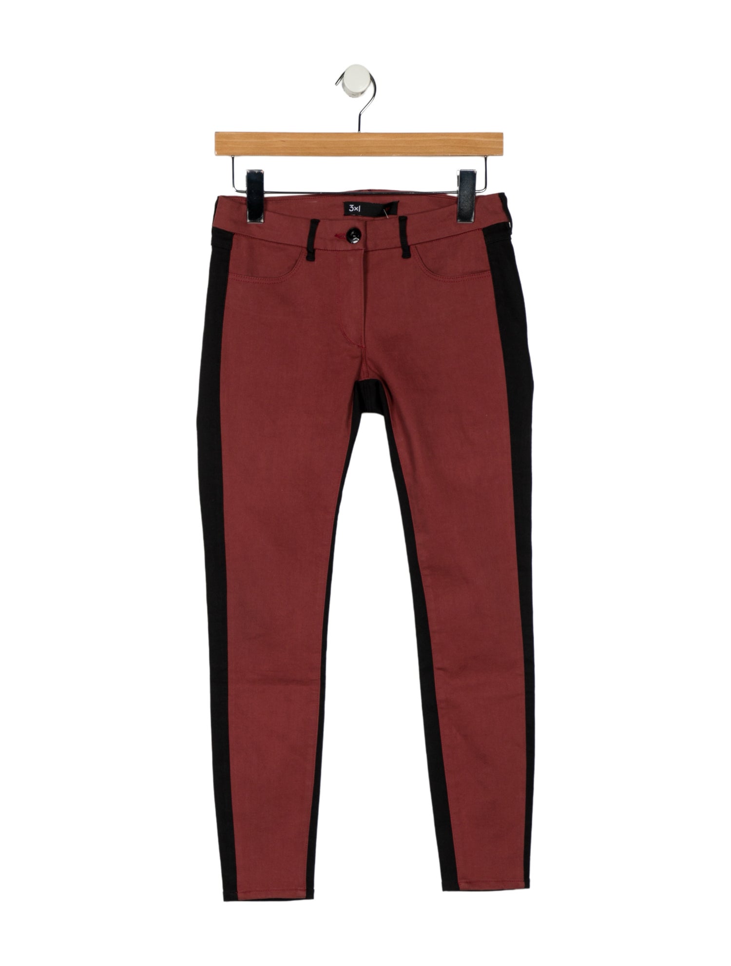 3x1 Low-Rise Skinny Leg Jeans