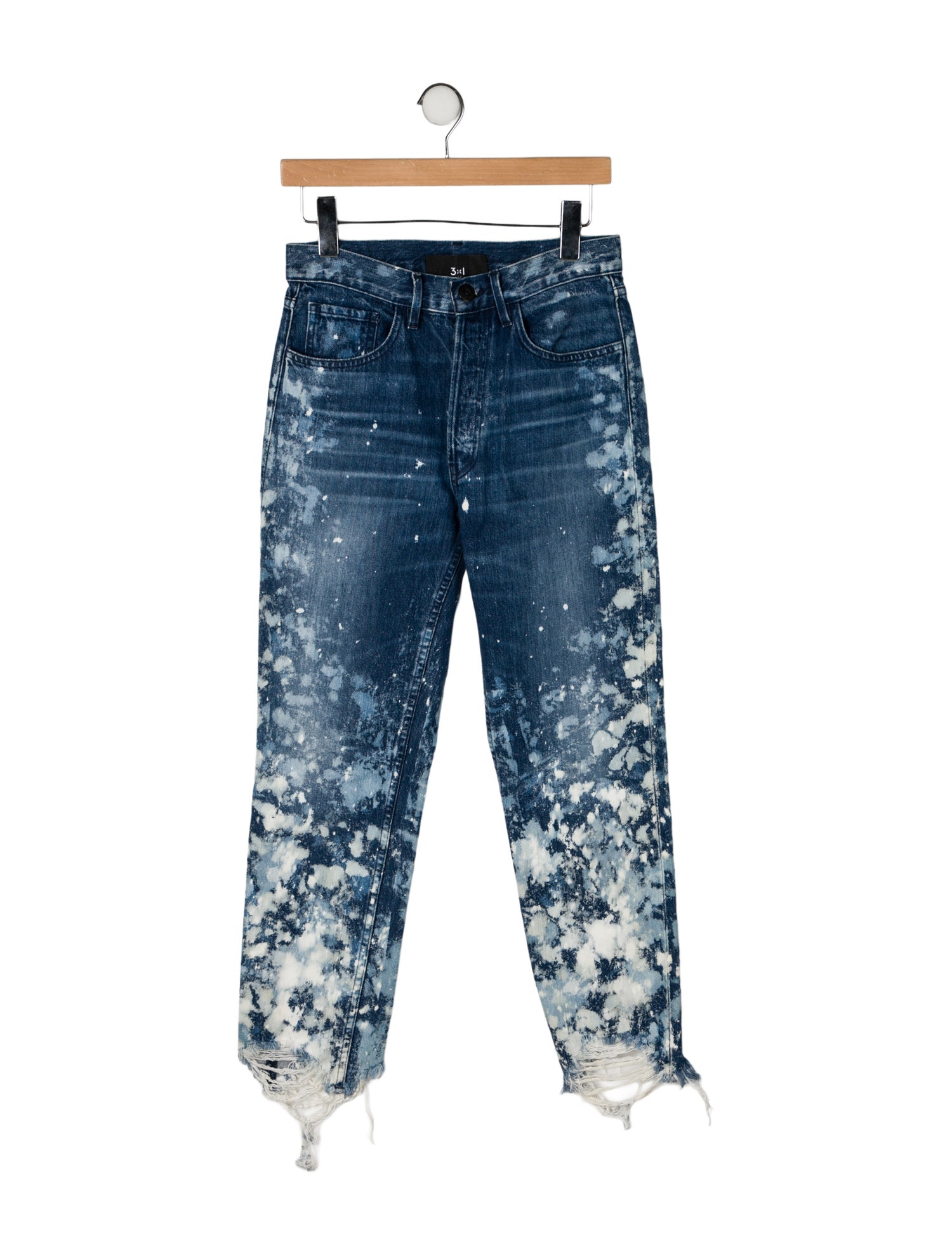 3x1 Mid-Rise Straight Leg Jeans