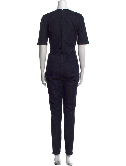 3x1 Plunge Neckline Jumpsuit