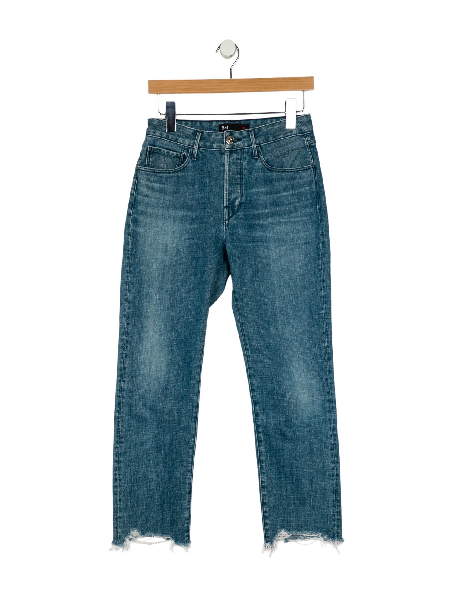3x1 Mid-Rise Straight Leg Jeans