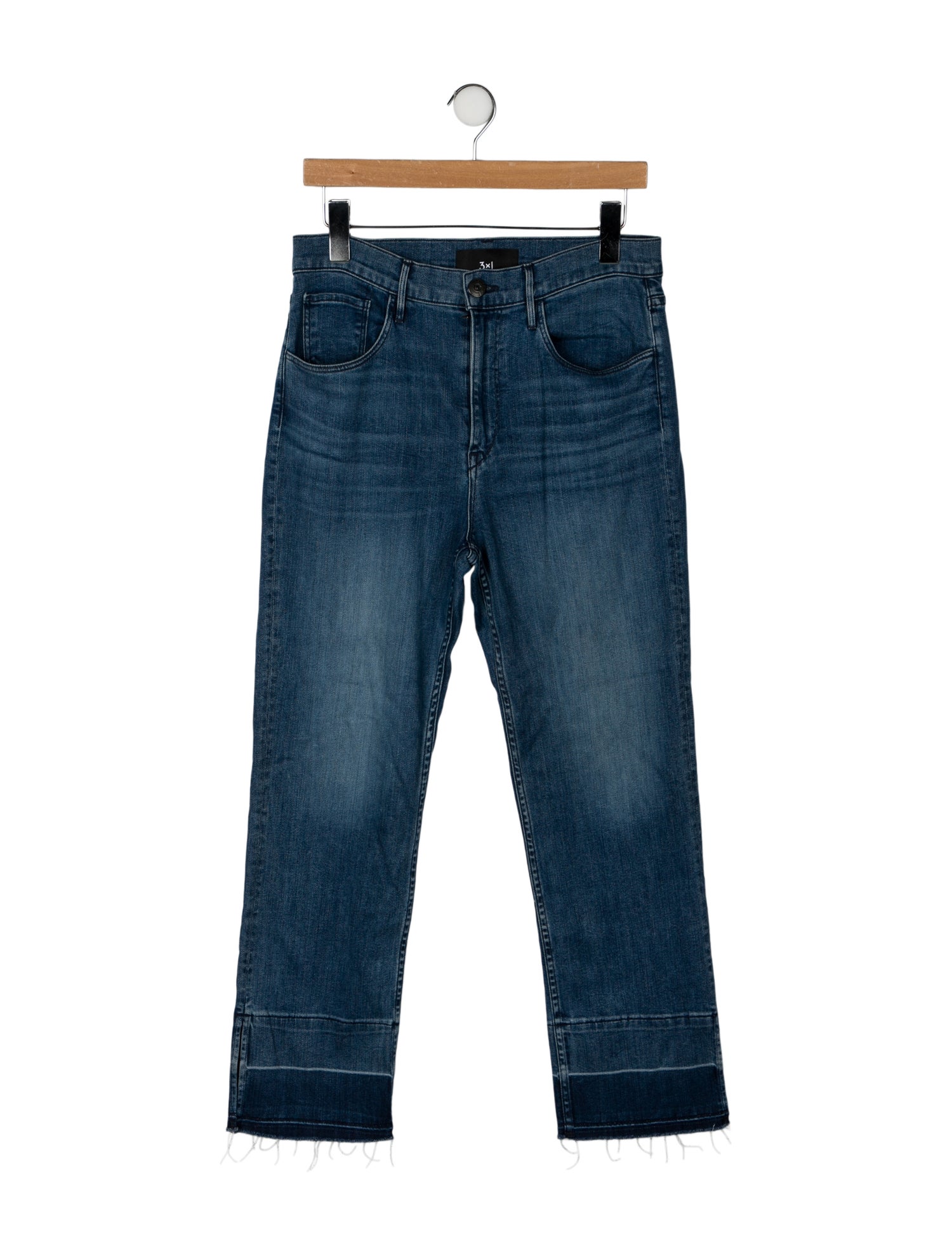 3x1 High-Rise Straight Leg Jeans