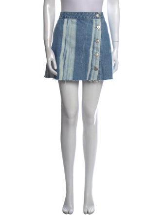 3x1 Striped Mini Skirt