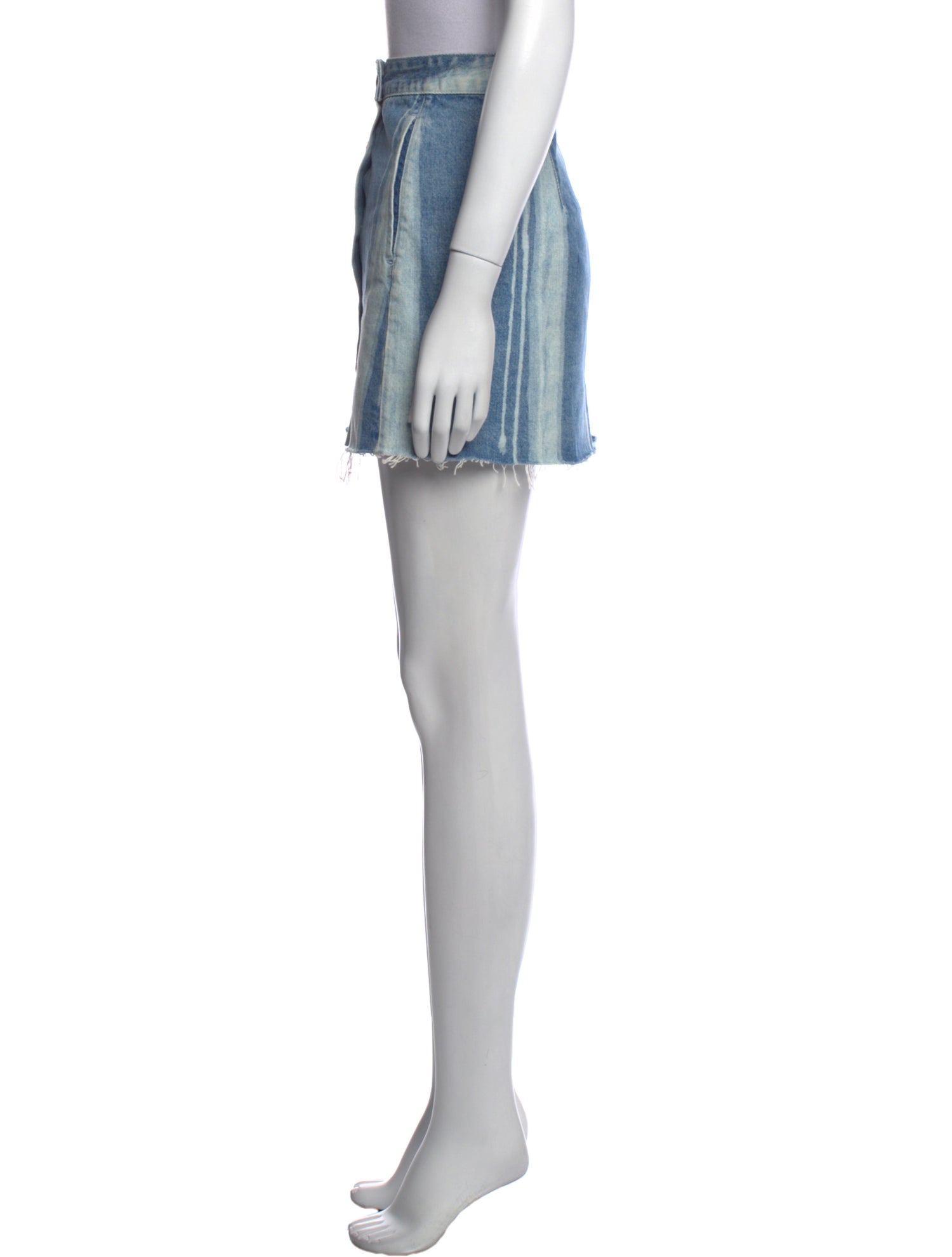 3x1 Striped Mini Skirt