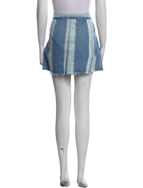 3x1 Striped Mini Skirt