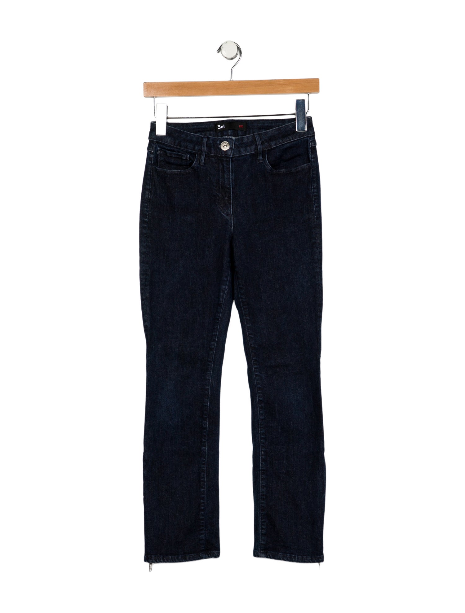 3x1 Mid-Rise Straight Leg Jeans