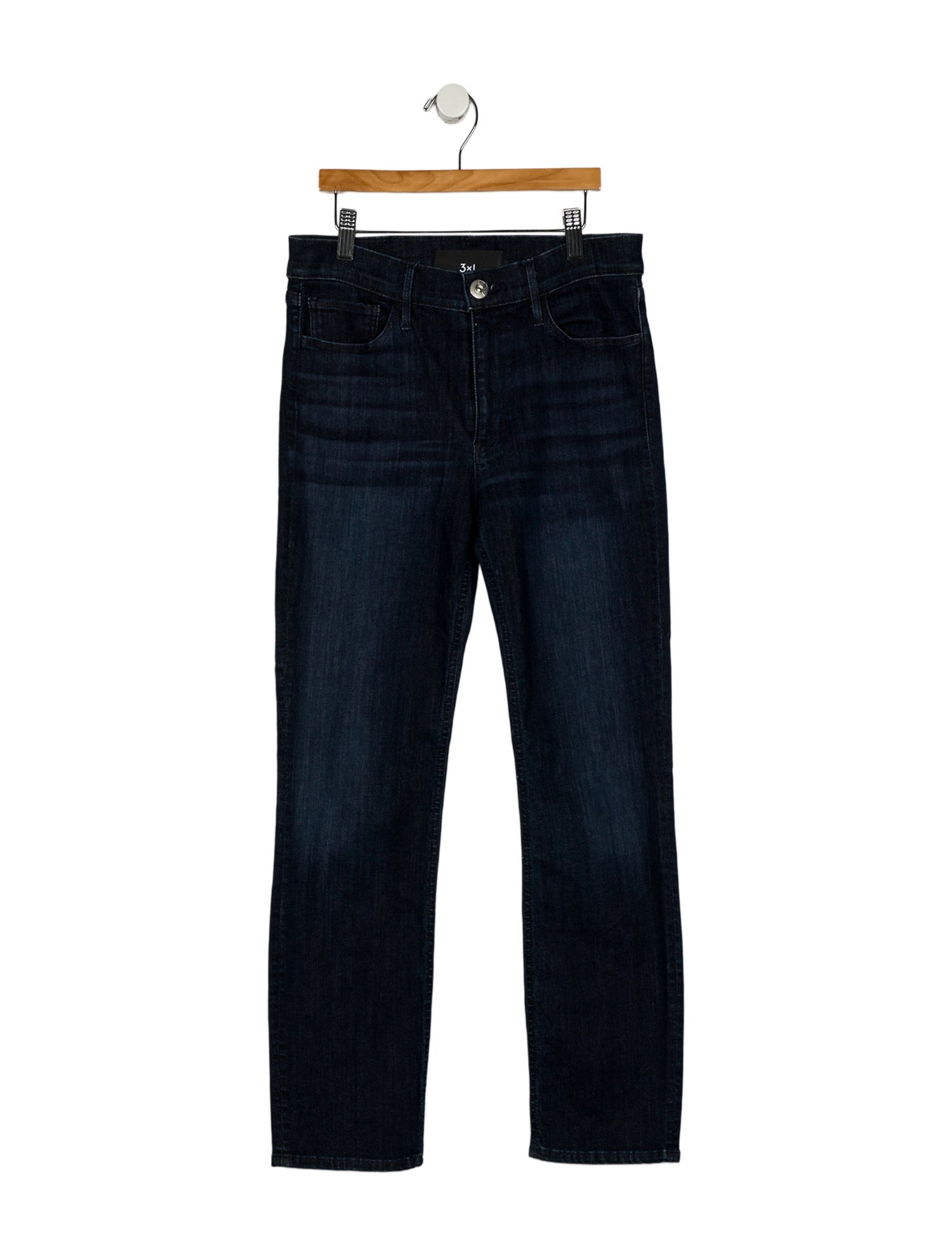 3x1 Low-Rise Straight Leg Jeans