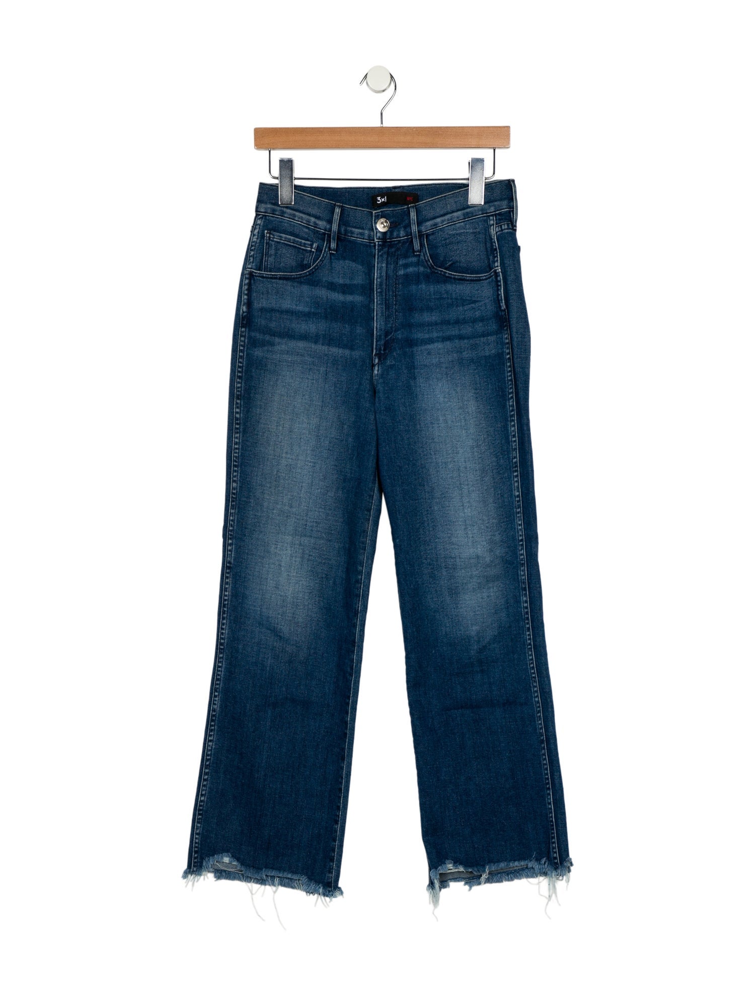 3x1 Mid-Rise Wide Leg Jeans