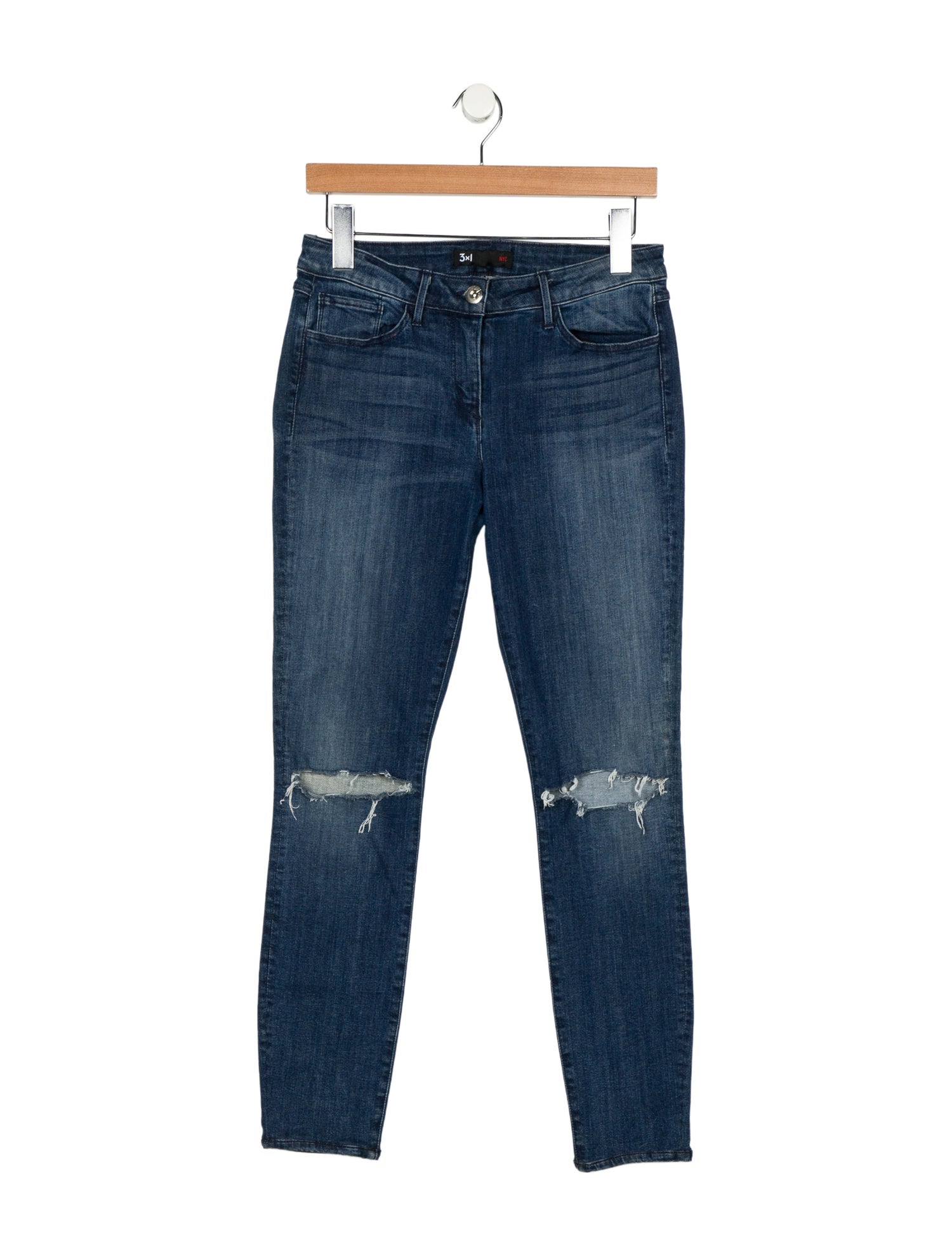 3x1 Mid-Rise Skinny Leg Jeans