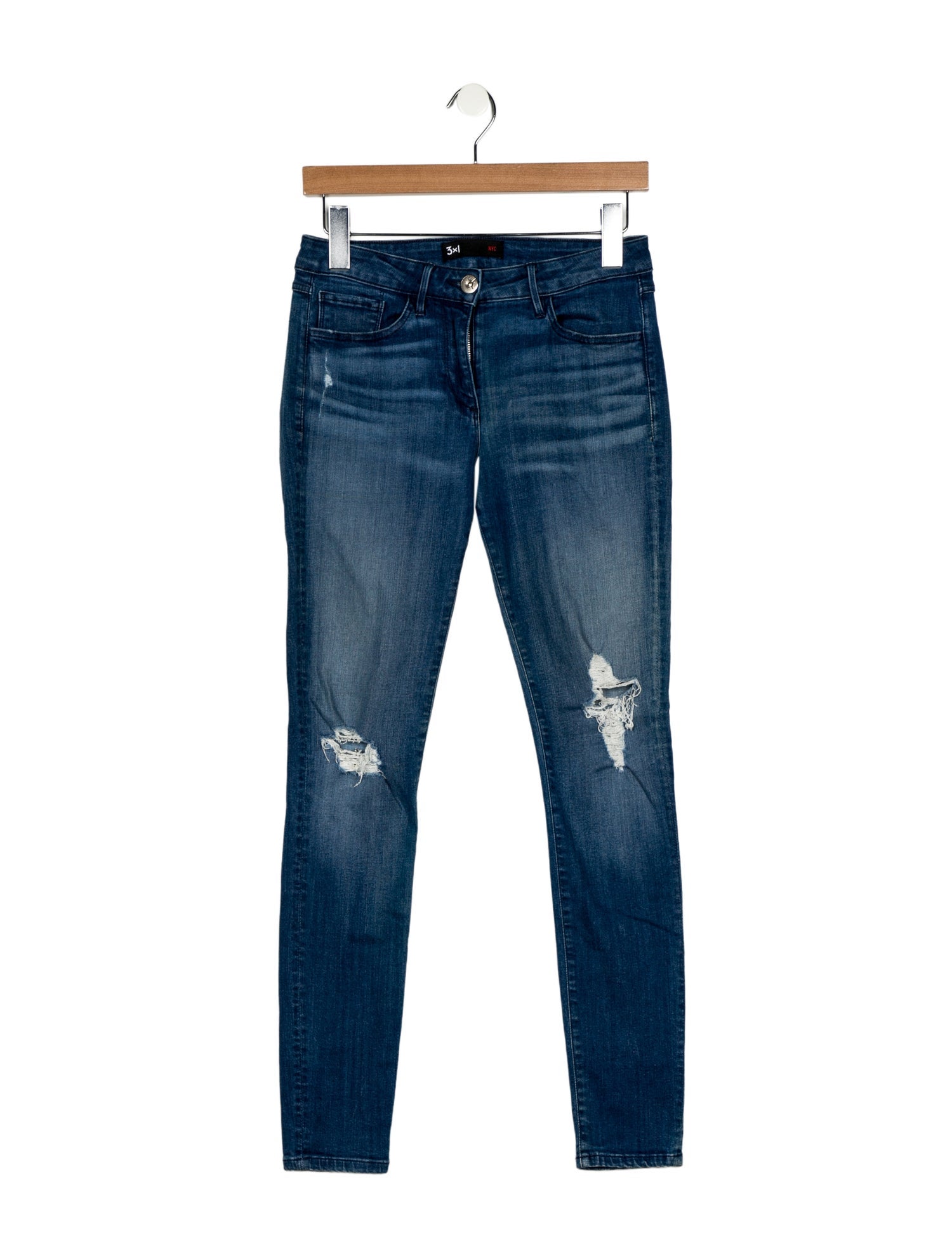3x1 Mid-Rise Skinny Leg Jeans