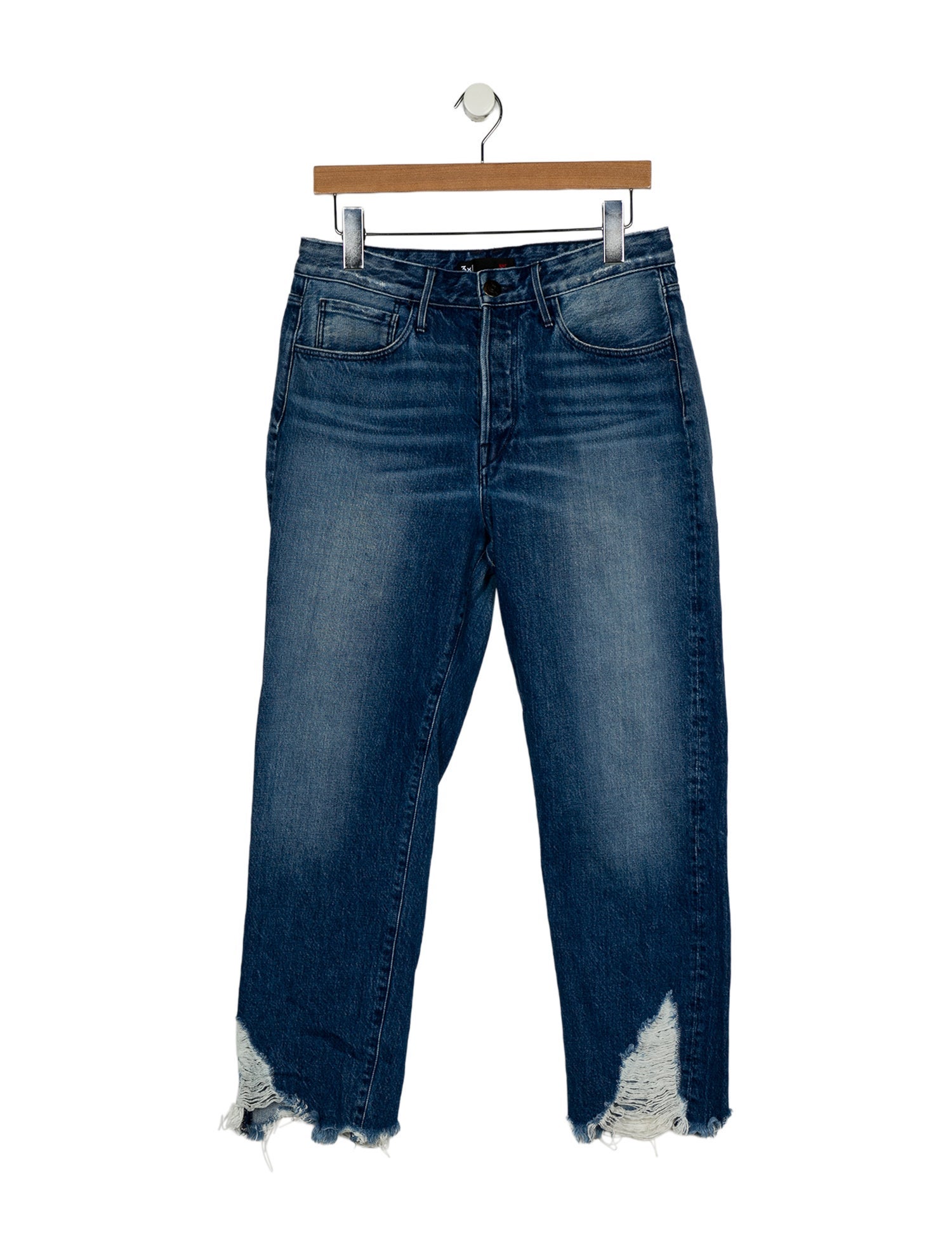 3x1 Mid-Rise Straight Leg Jeans