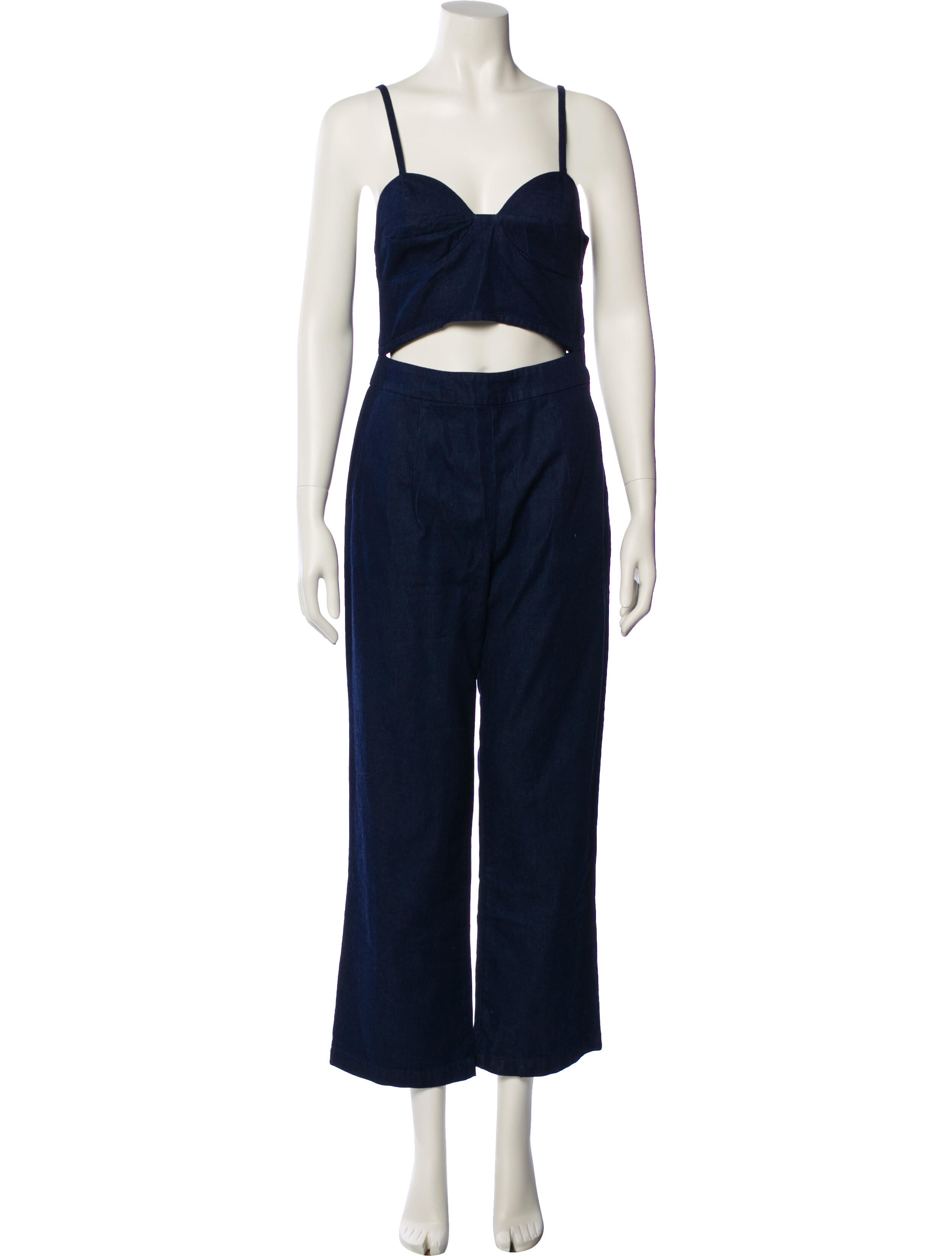 3x1 Square Neckline Jumpsuit
