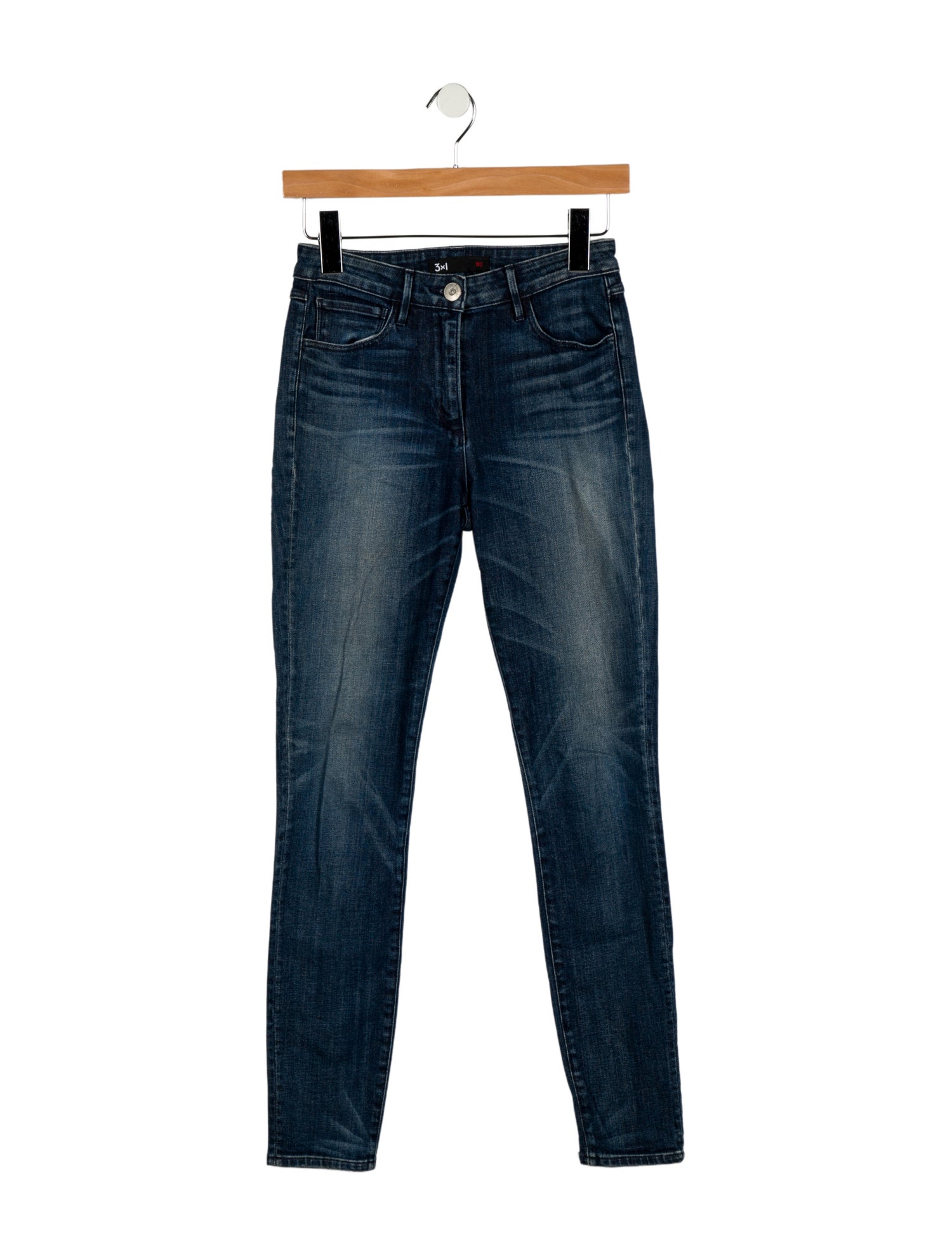 3x1 Mid-Rise Skinny Leg Jeans