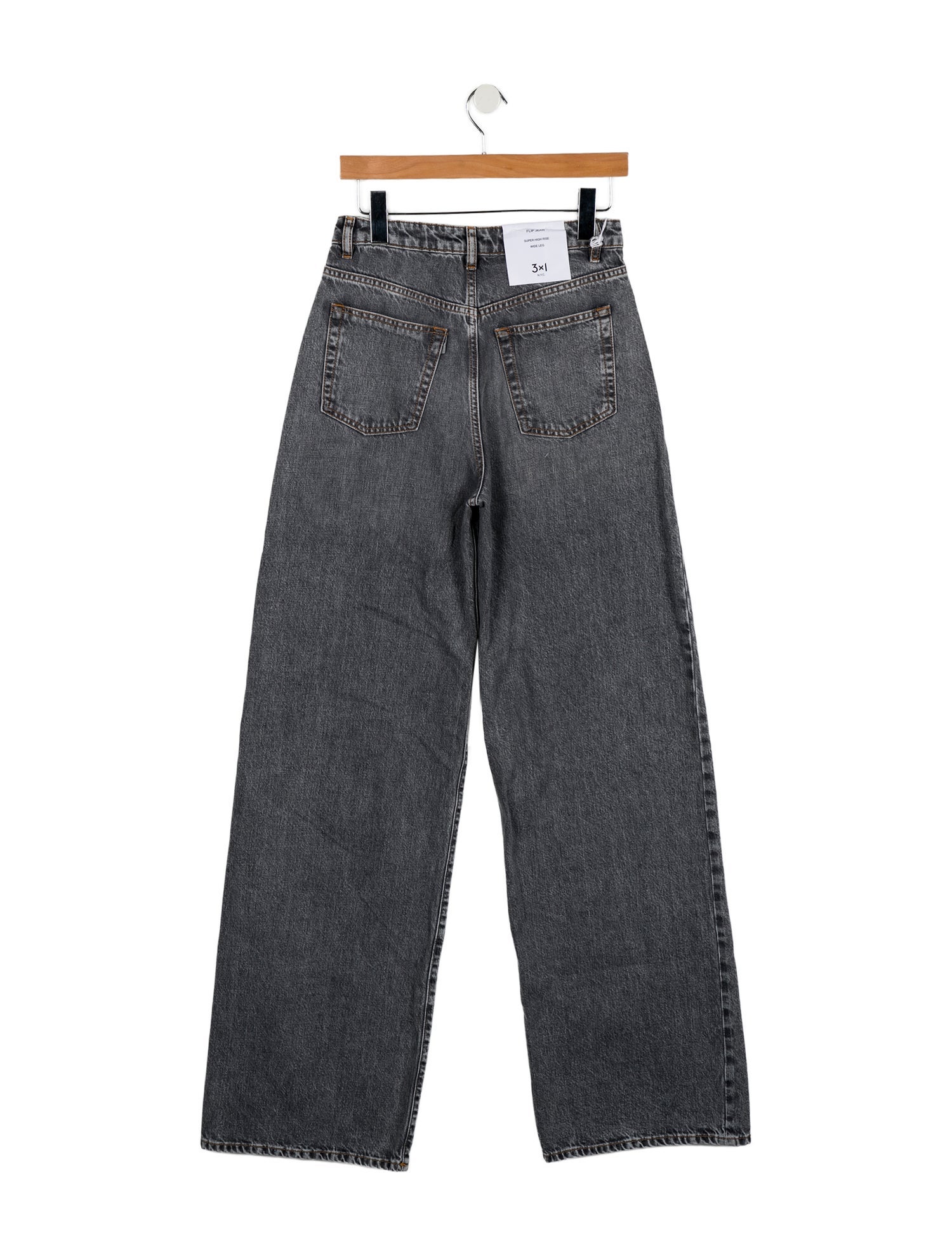 3x1 High-Rise Wide Leg Jeans