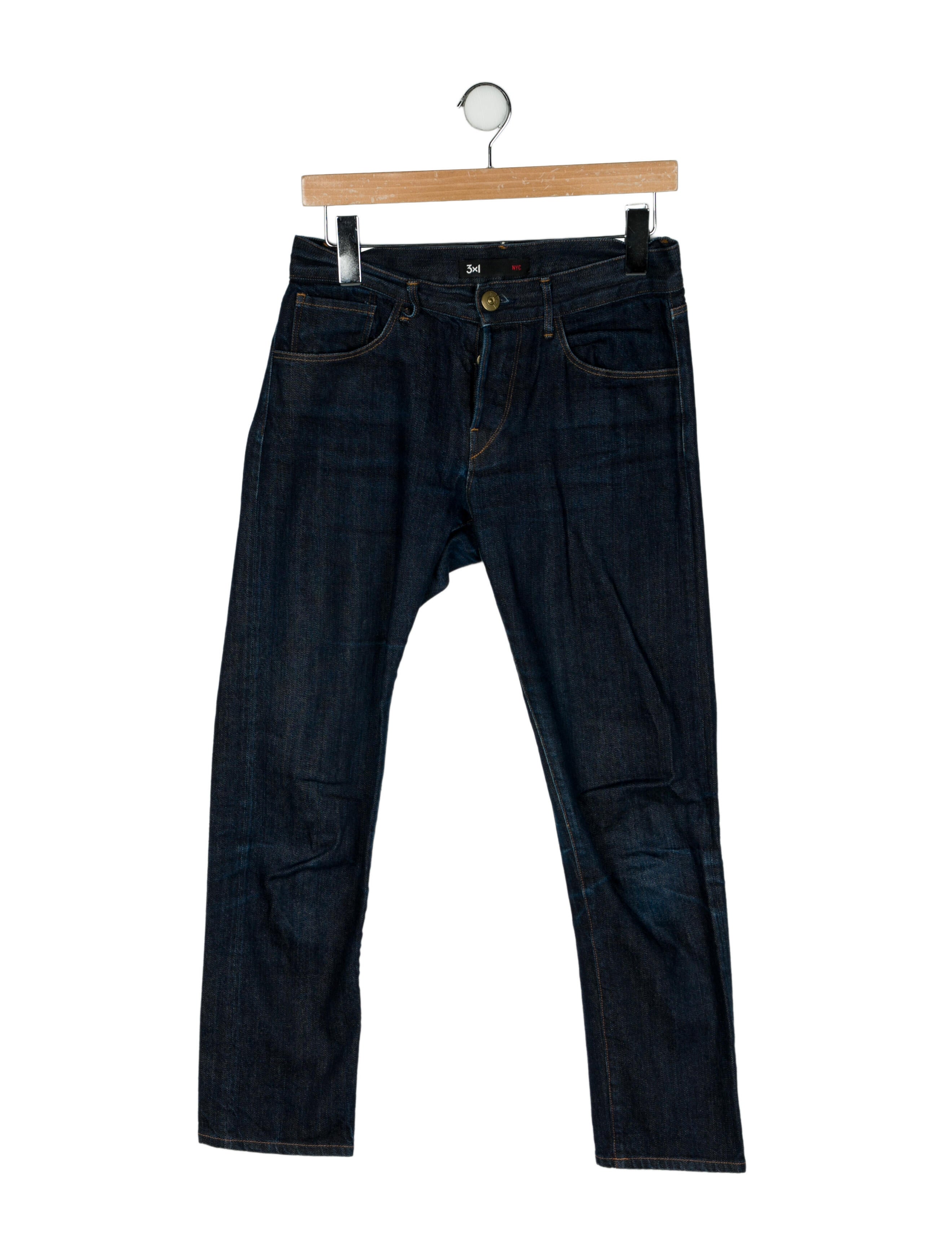 3x1 Mid-Rise Straight Leg Jeans