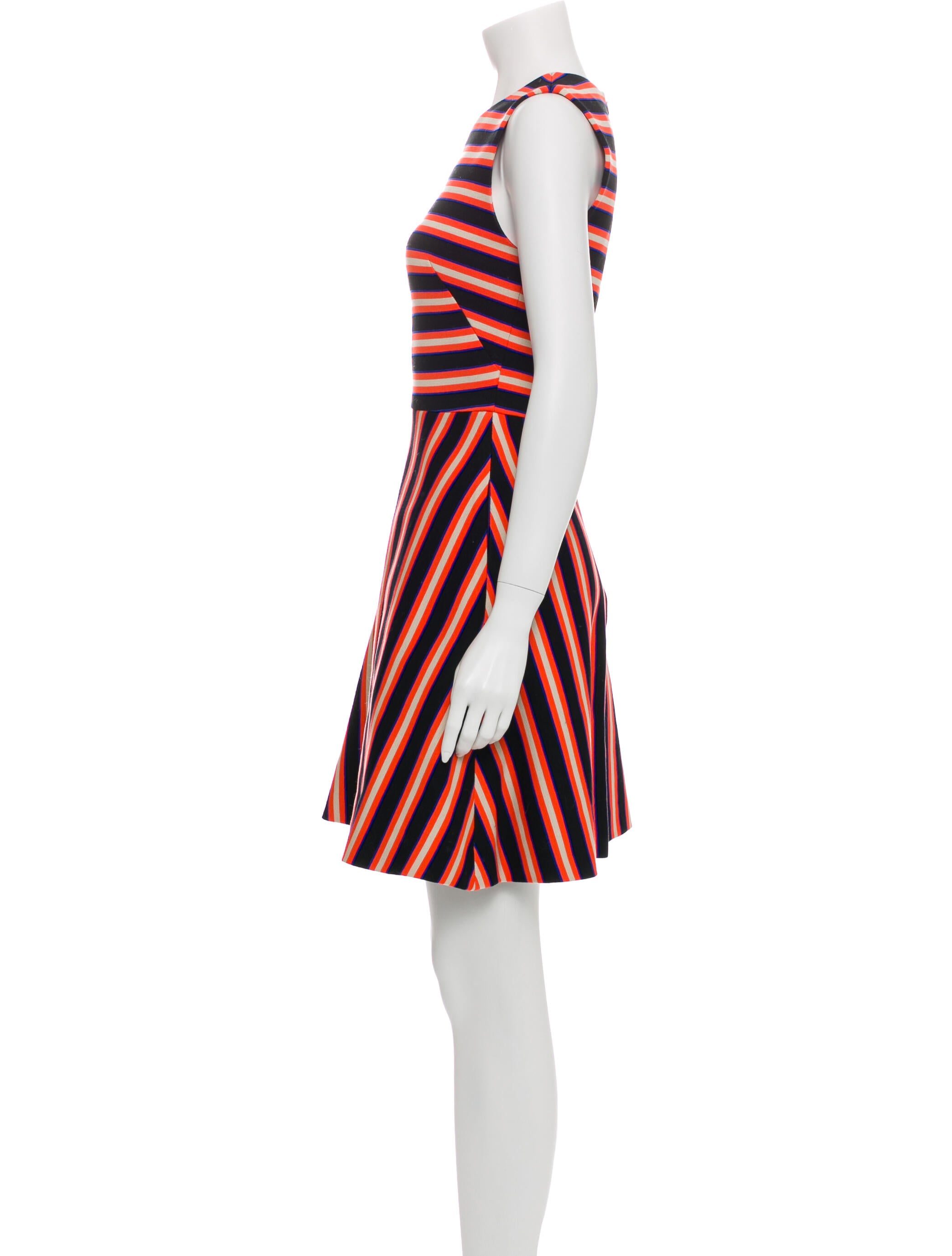 Novis Striped Mini Dress