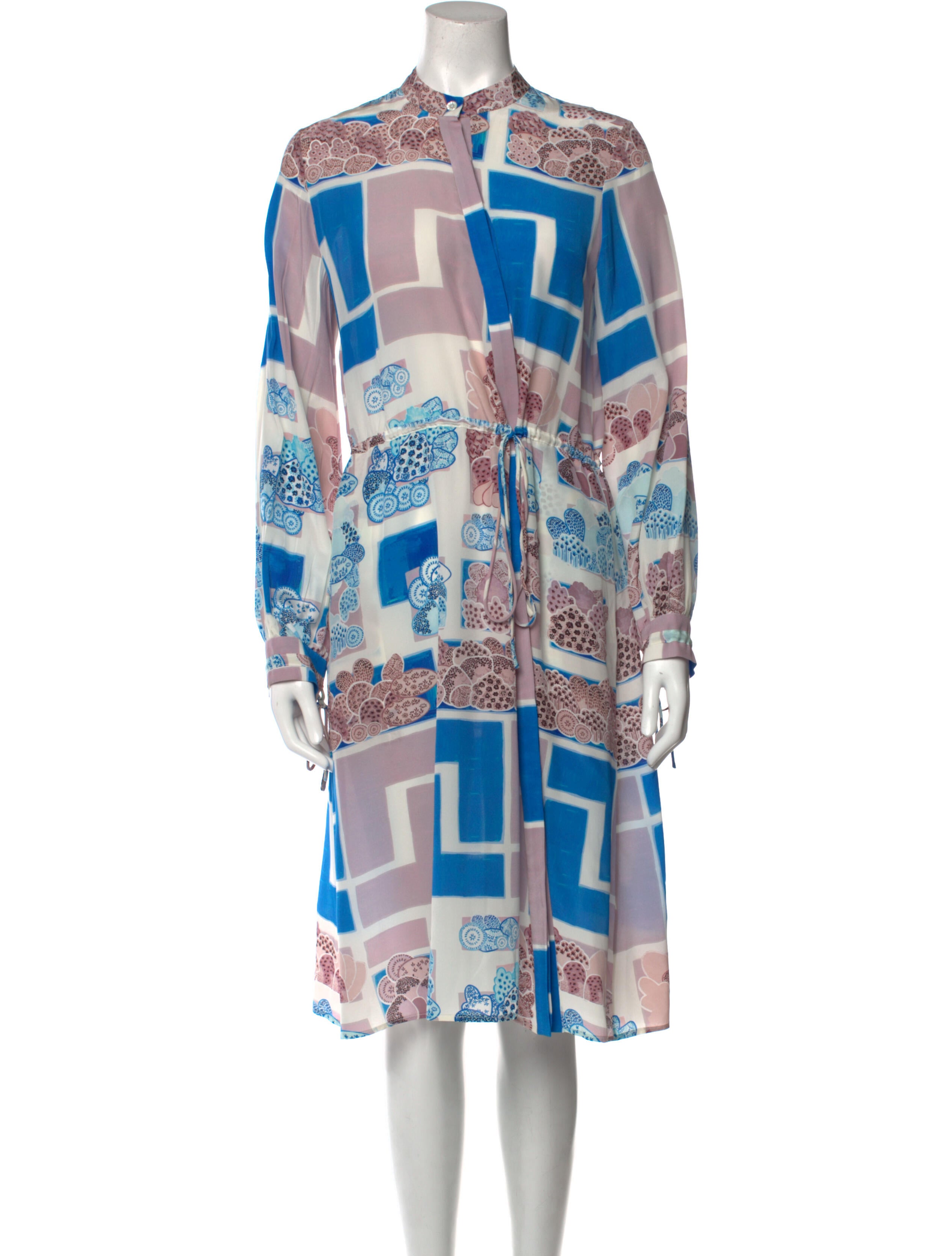 Novis Silk Knee-Length Dress