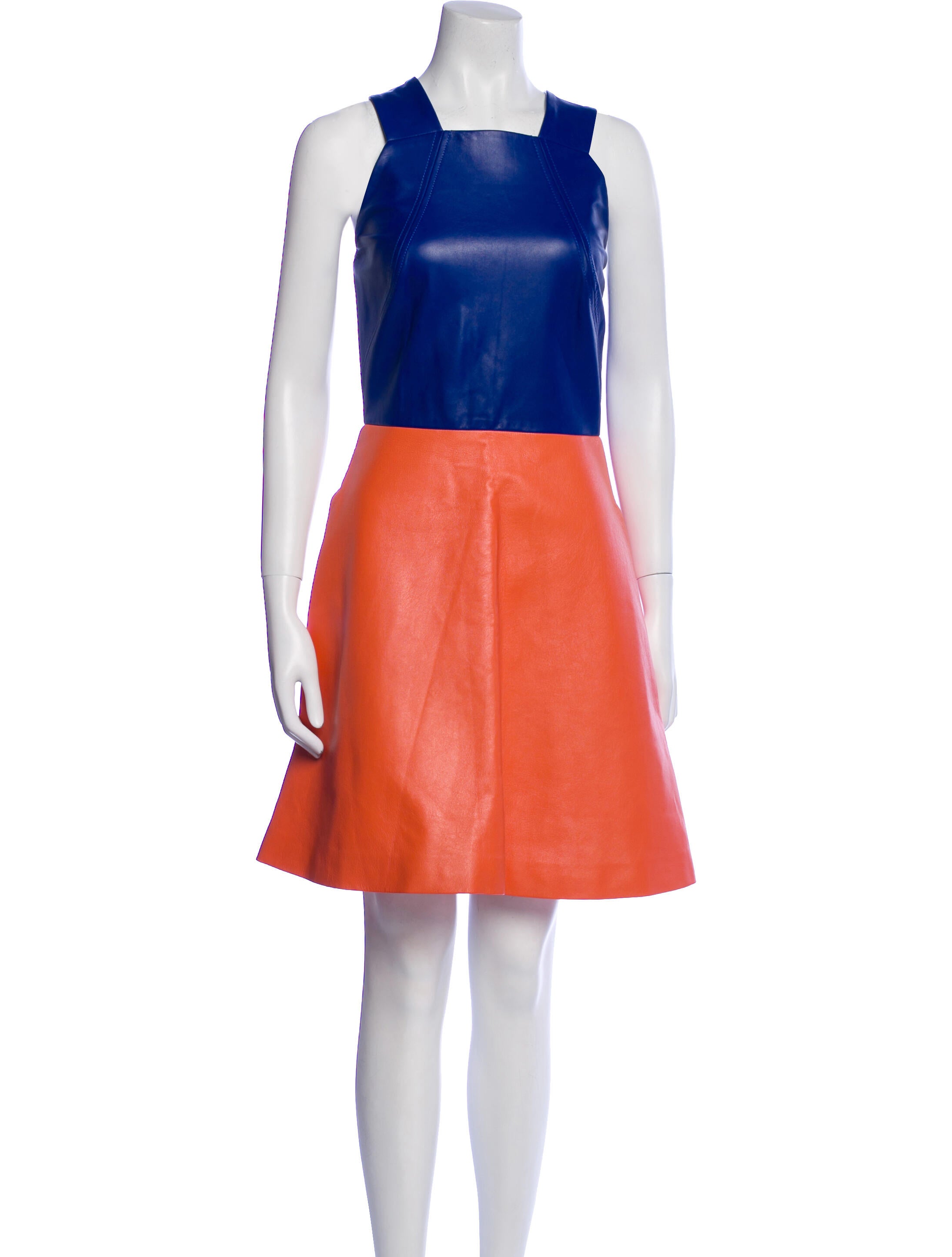 Novis Lambskin Knee-Length Dress