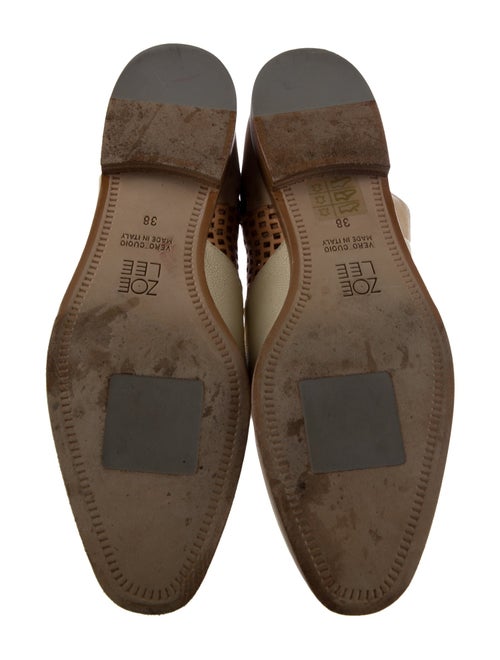 ZOE LEE Leather Chelsea Boots