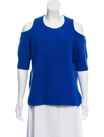 Zoë Jordan Knitwear Wool Scoop Neck Sweater XS