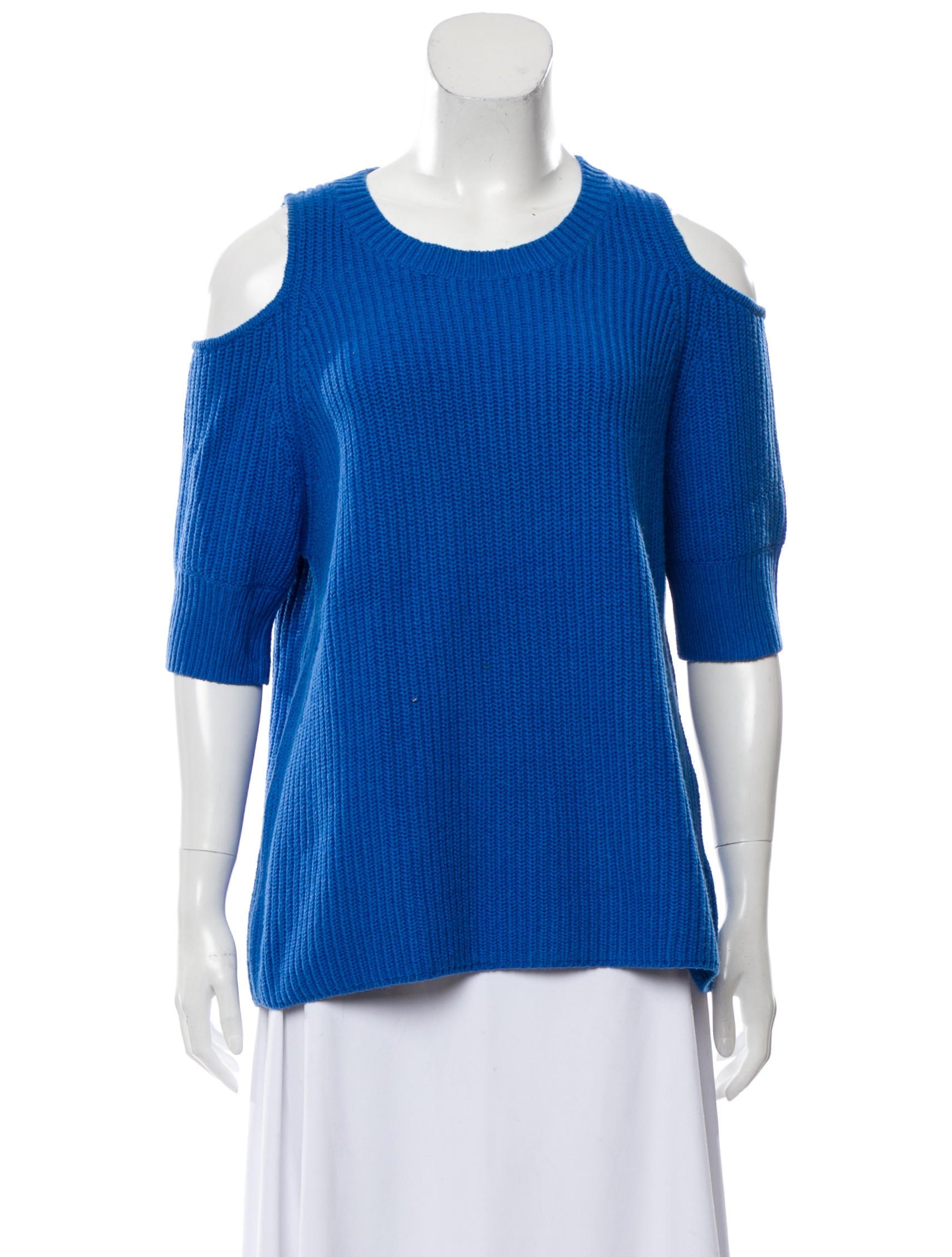 Zoë Jordan Wool Scoop Neck Sweater