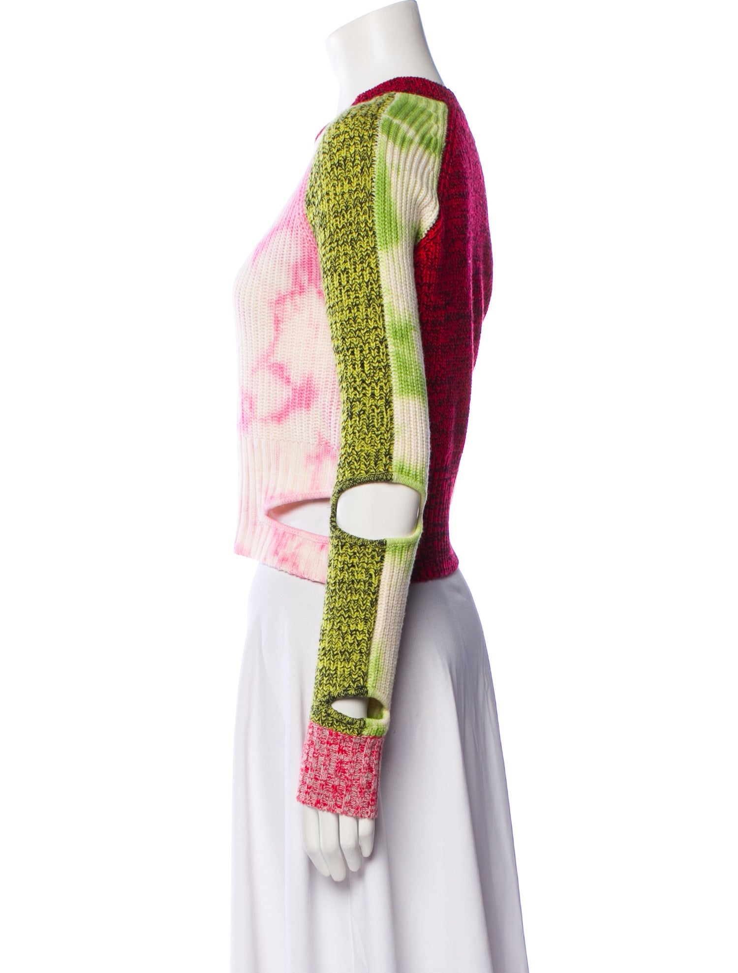 Zoë Jordan Wool Tie-Dye Print Sweater