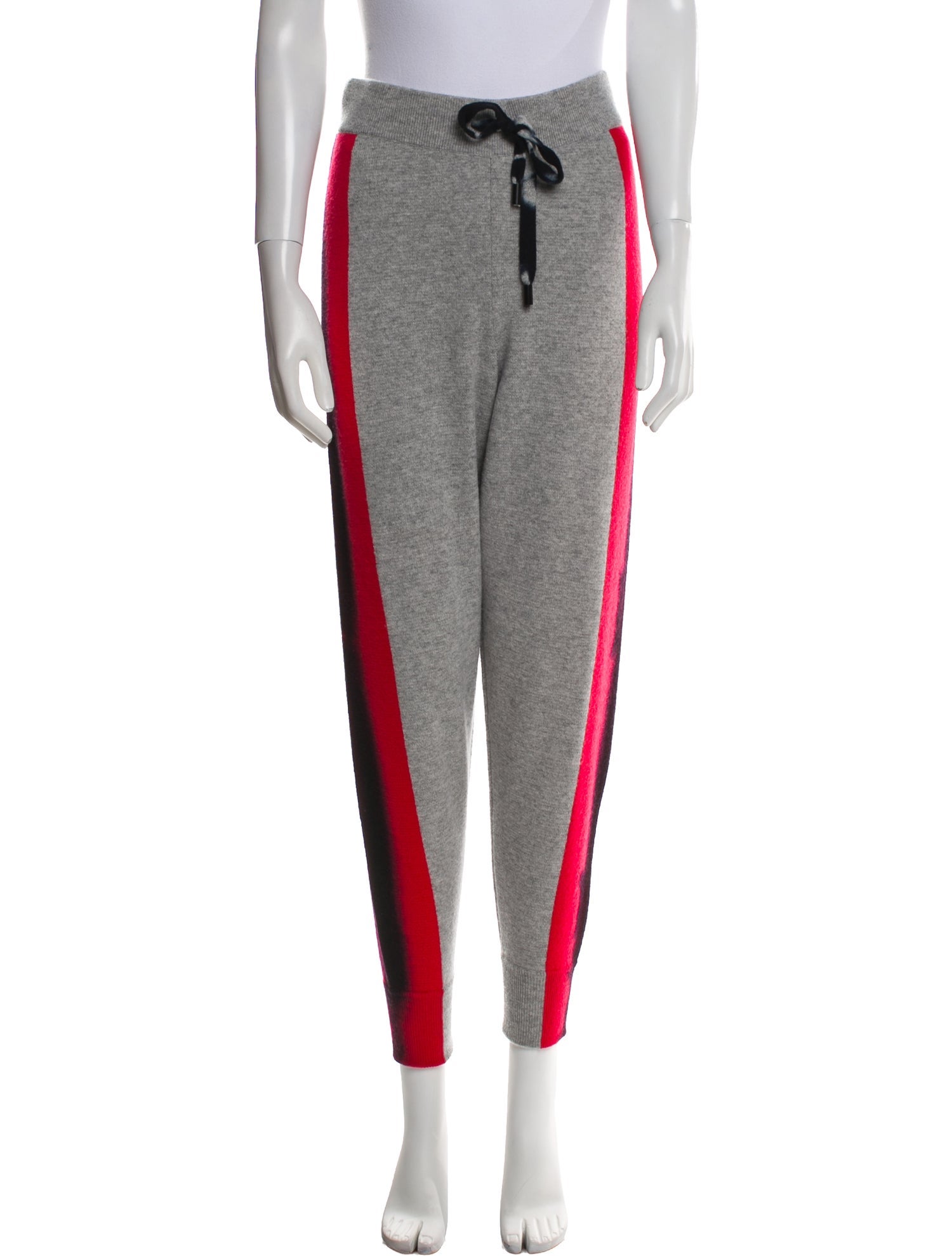 Zoë Jordan Wool Colorblock Pattern Sweatpants